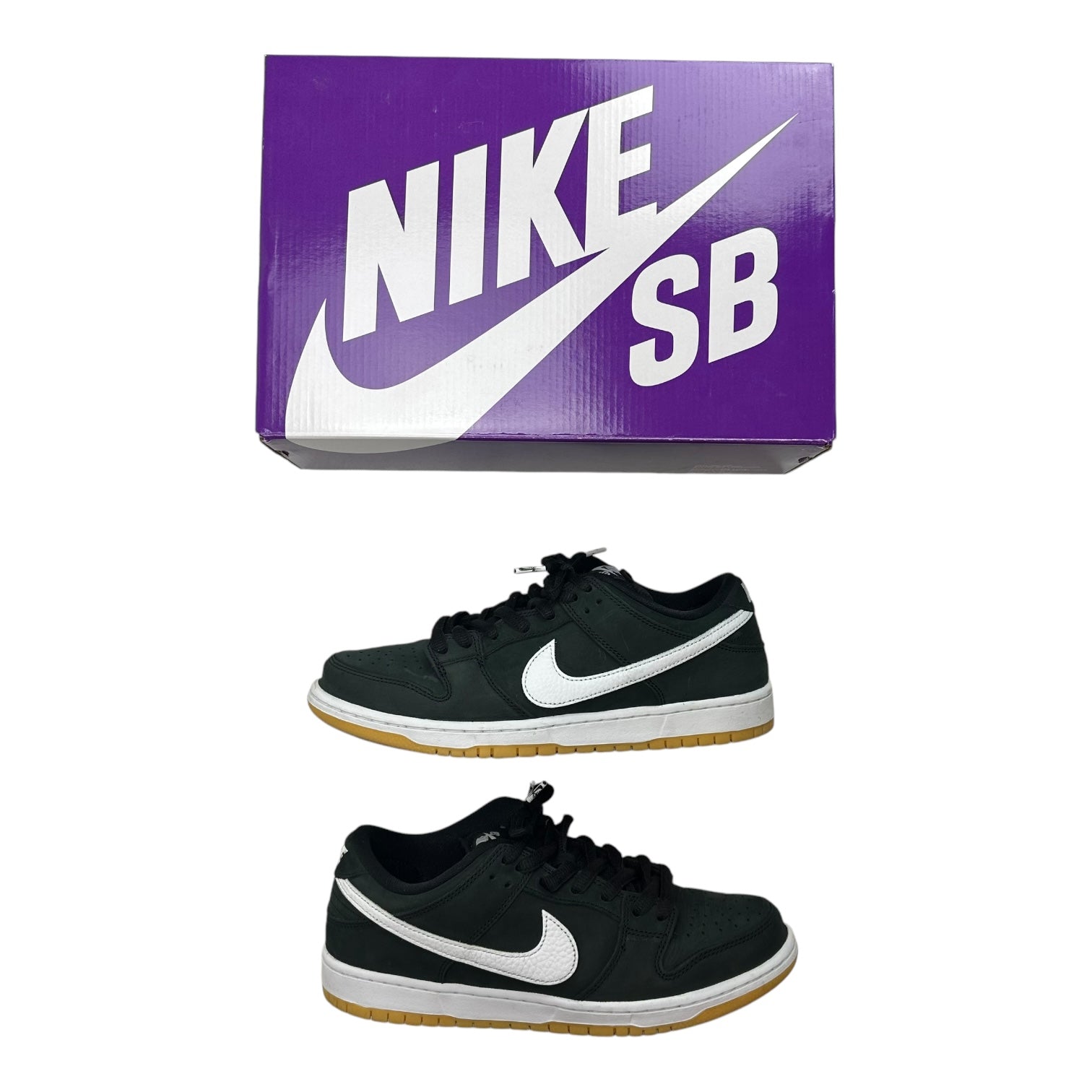 Nike SB Dunk Low Pro Black Gum (Used)