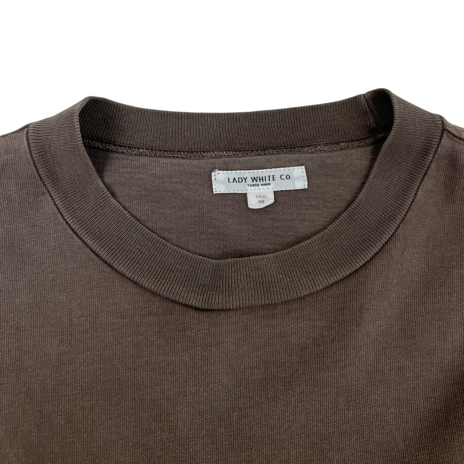 Lady White Co. Double Knit Sweater Anvil Grey