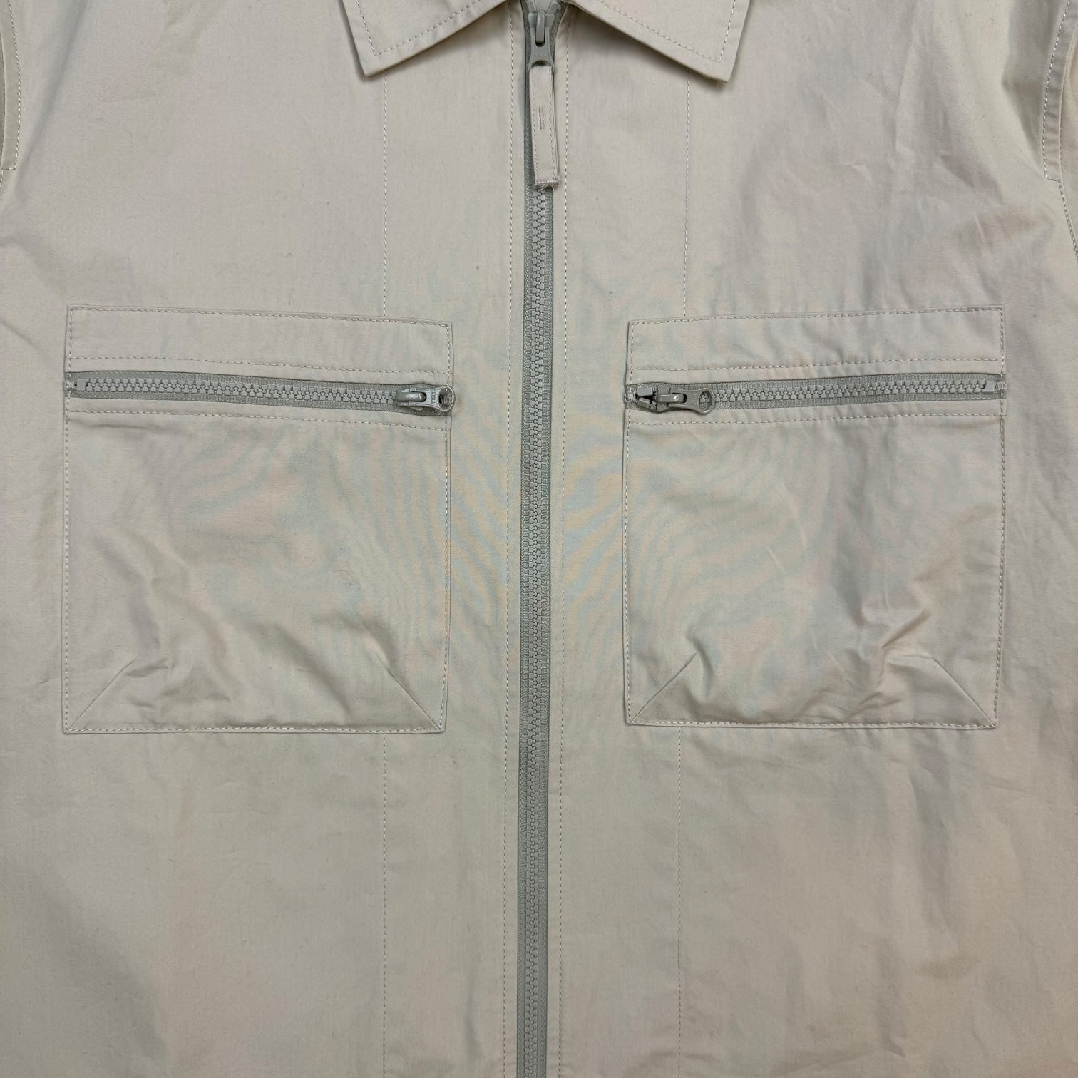 Stone island Ghost Piece O-Ventile Jacket Beige