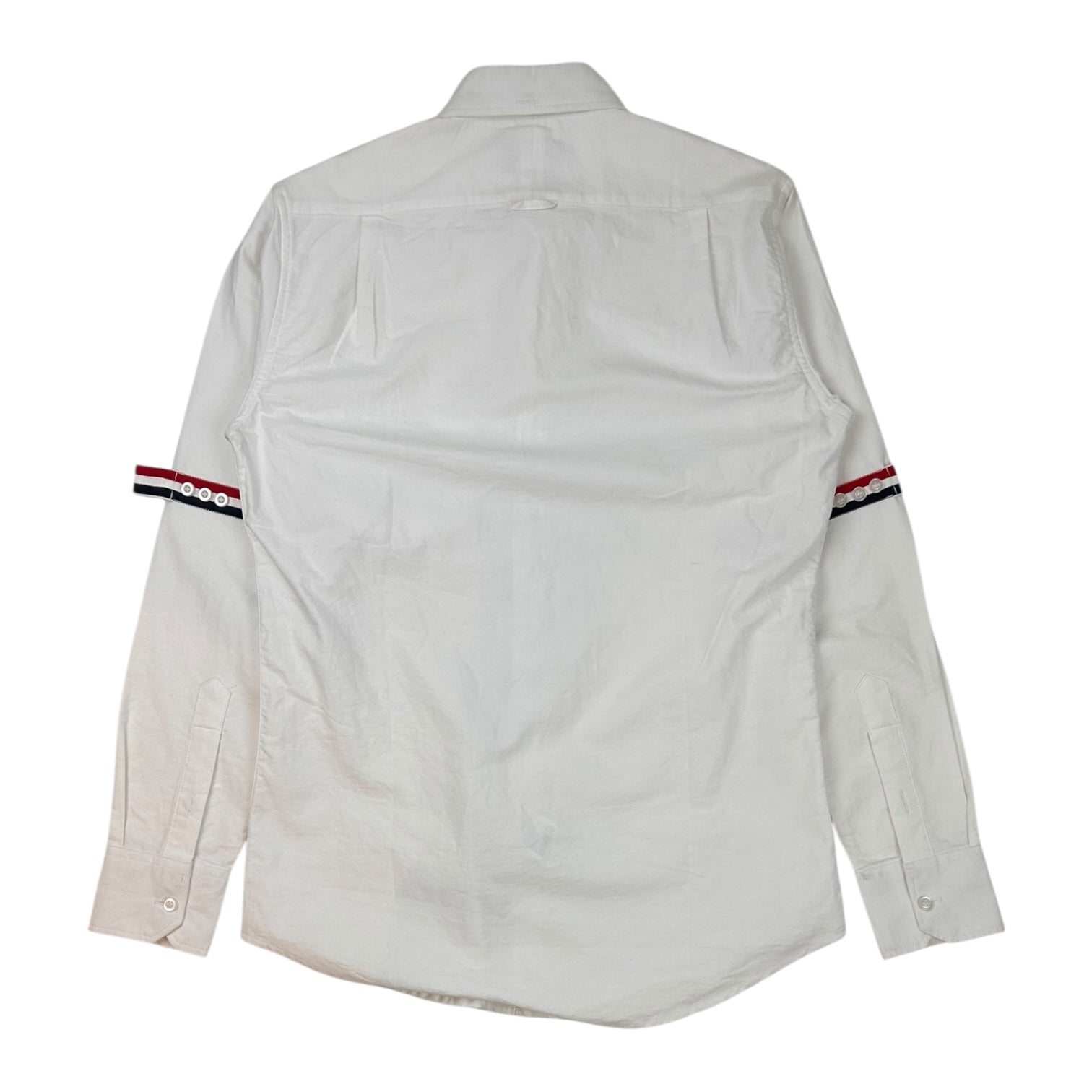 Thom Browne Button Up Dress Shirt White
