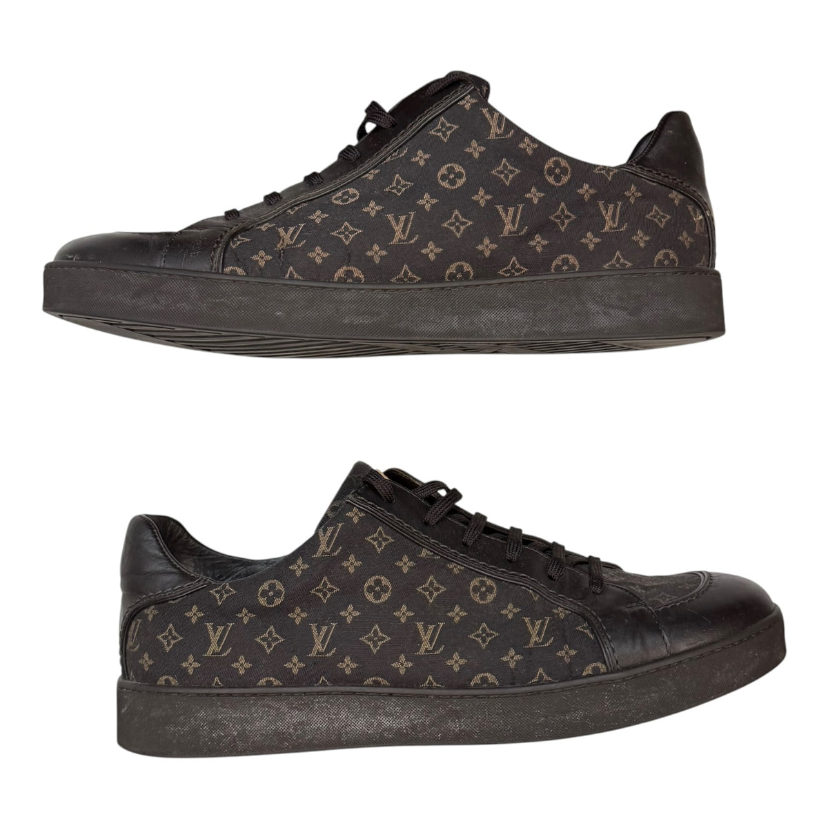 Louis Vuitton LV Monogram Canvas Sneaker Brown (Used)