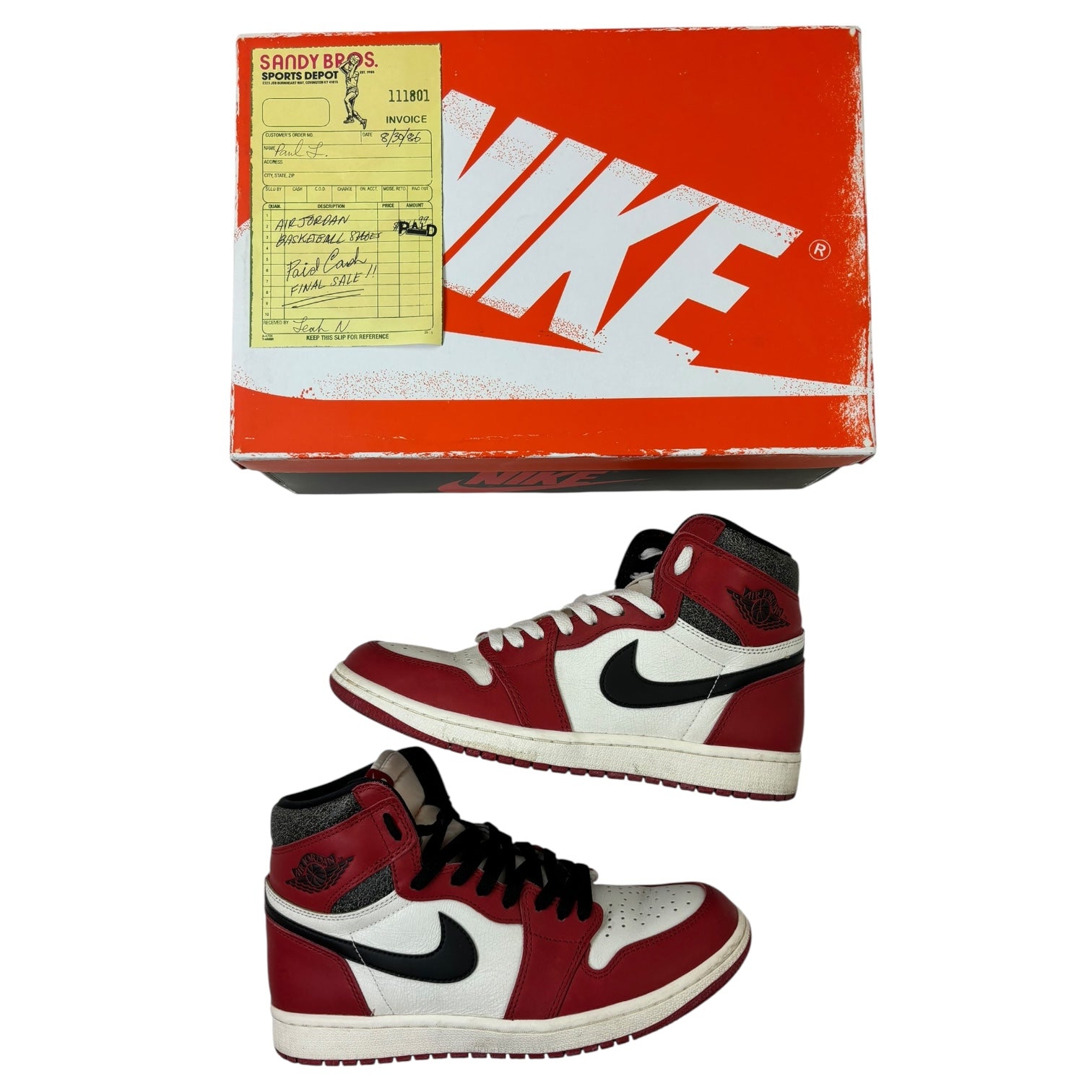 Jordan 1 Retro High OG Chicago Lost and Found (Used)
