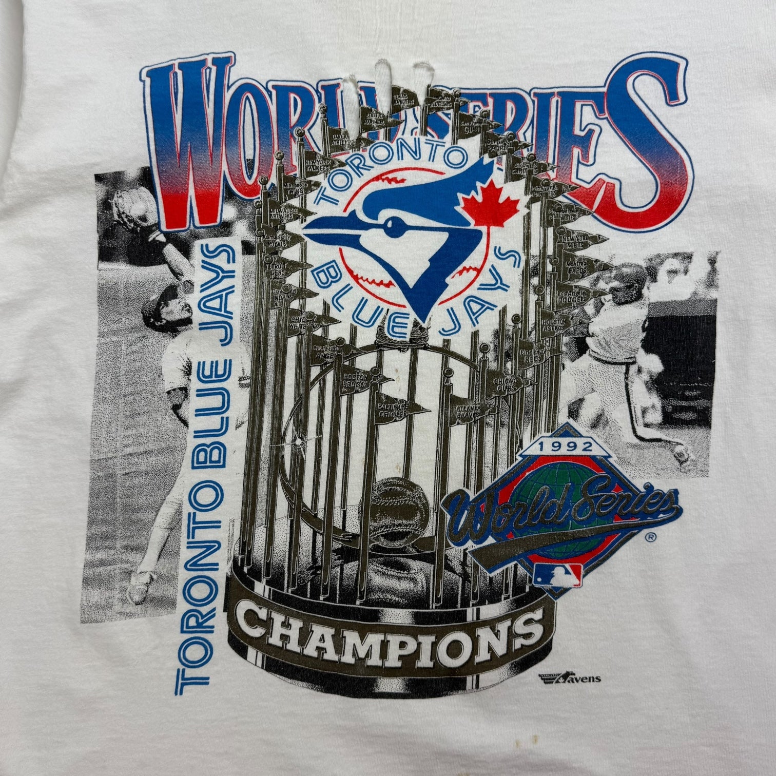 1992 Toronto Blue Jays World Series Champions Tee White