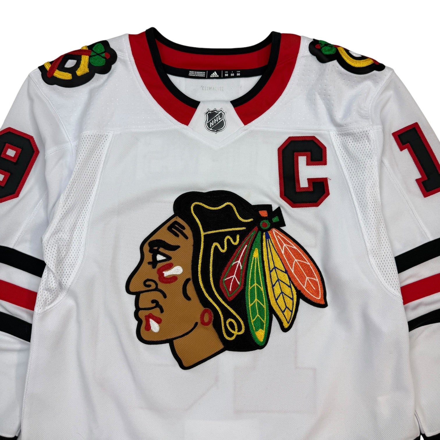 Chicago Blackhawks Johnathan Toews Away Jersey White