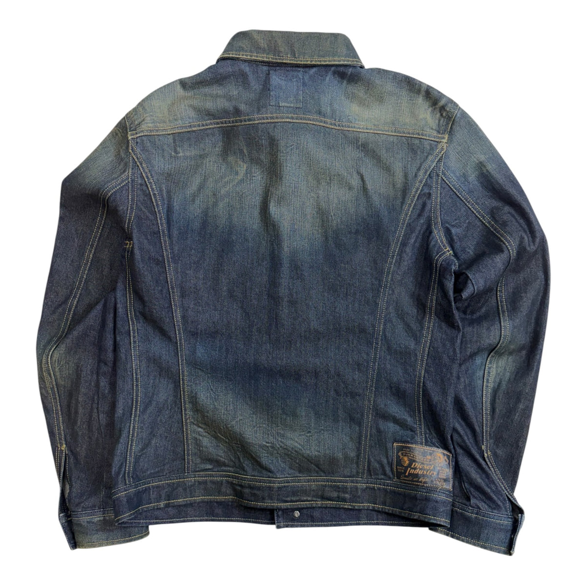 Vintage Diesel Jhima Denim Trucker Jacket Medium Wash