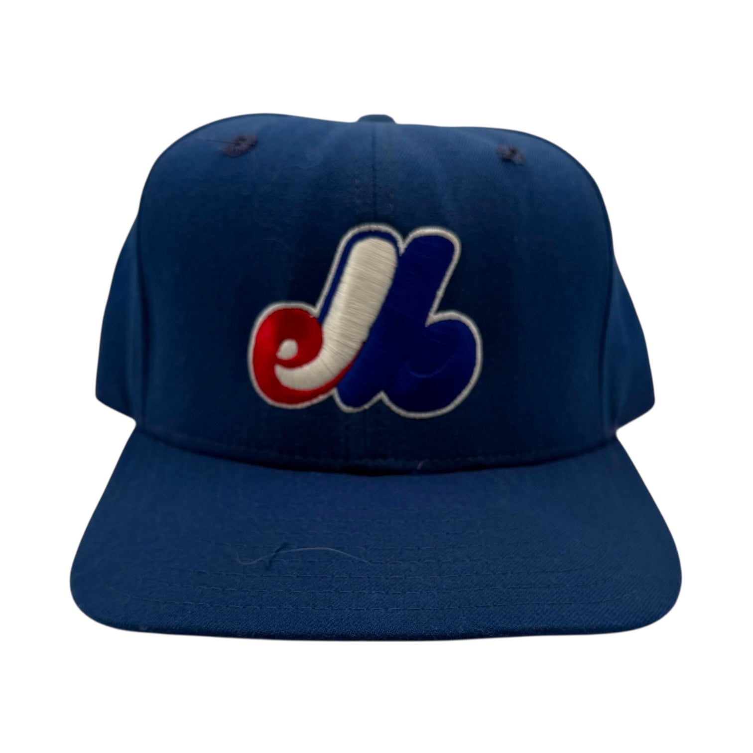 Vintage New Era Montreal Expos SnapBack Hat Blue
