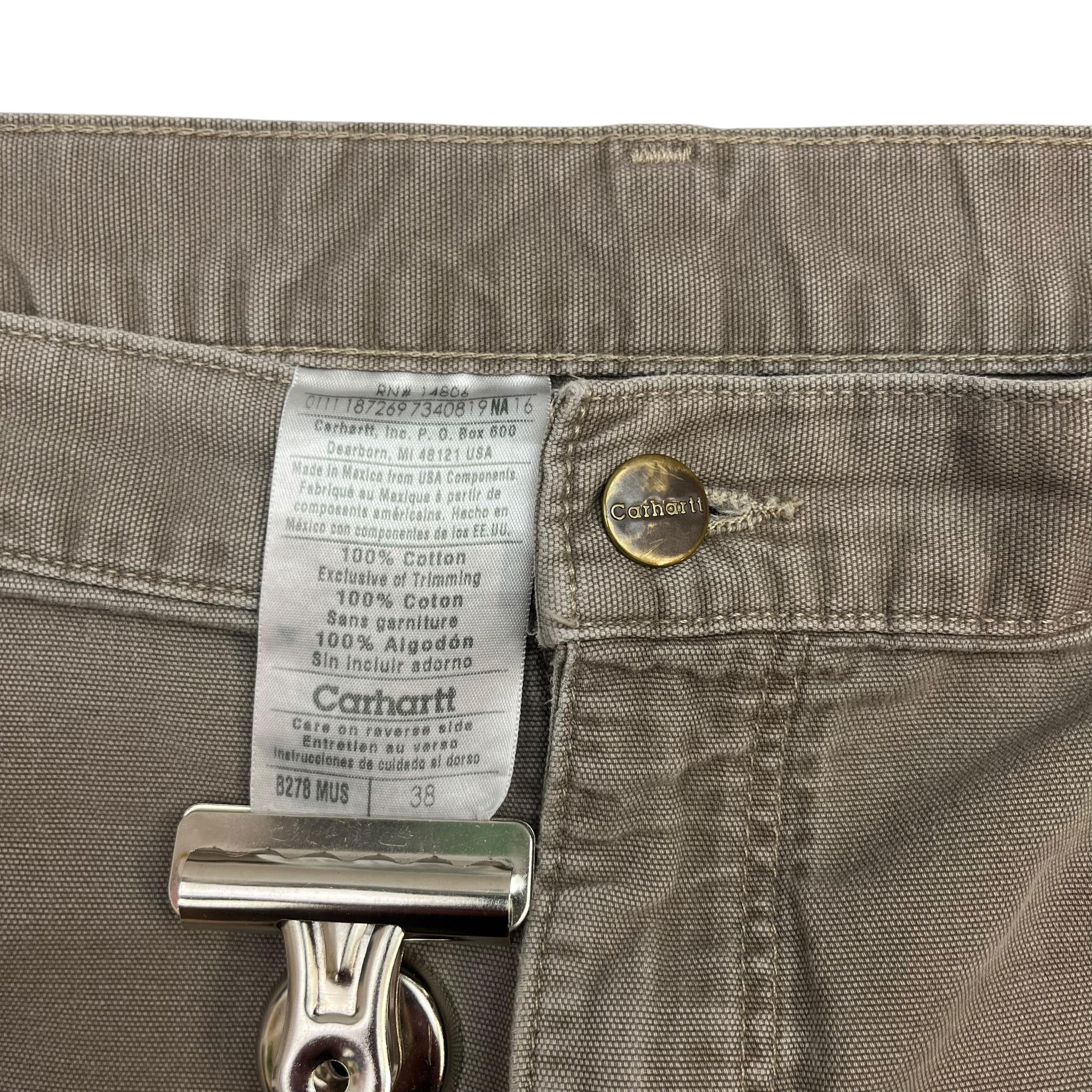 Vintage Carhartt Cargo Shorts Mushroom