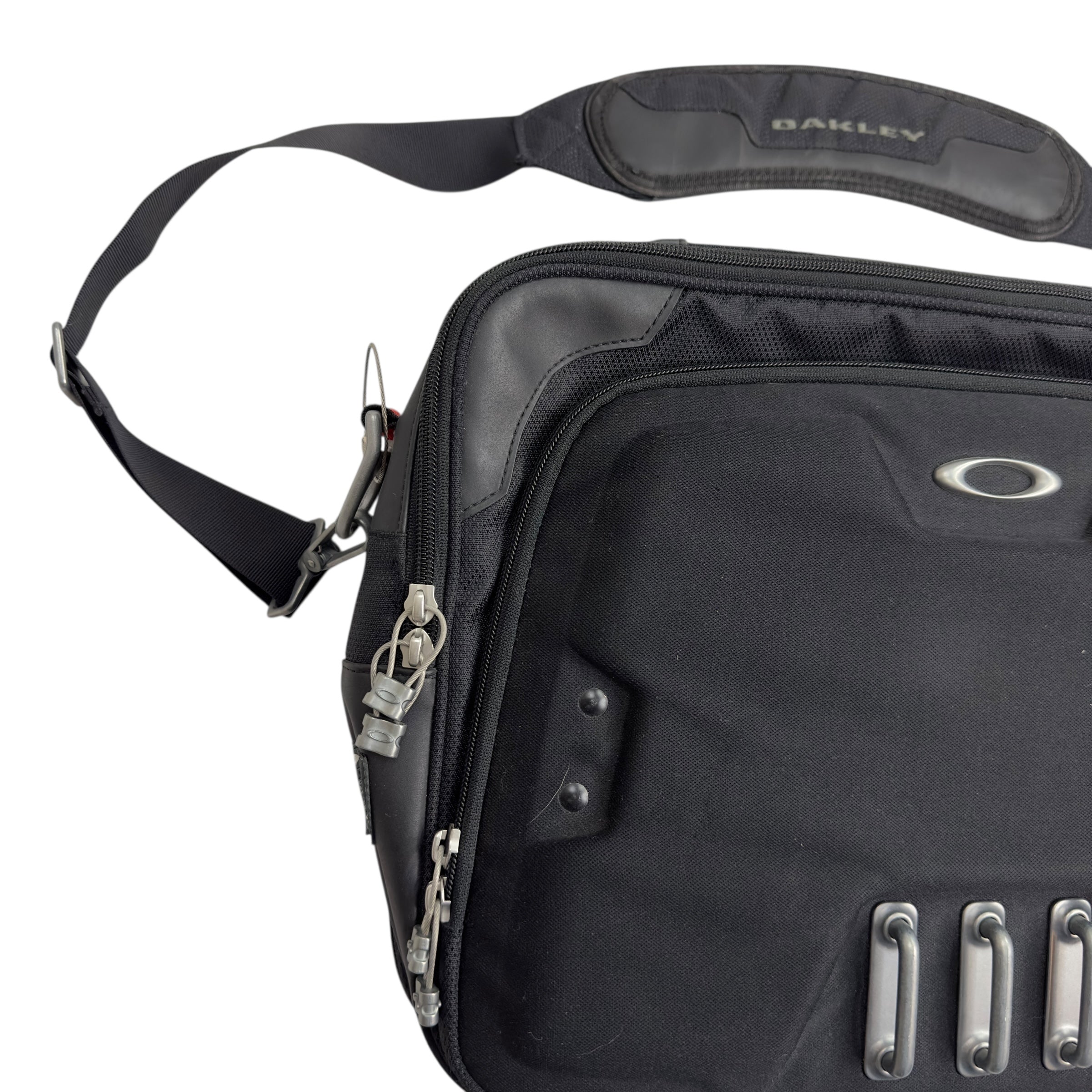 Vintage Y2K Oakley Messenger/Computer Bag Black