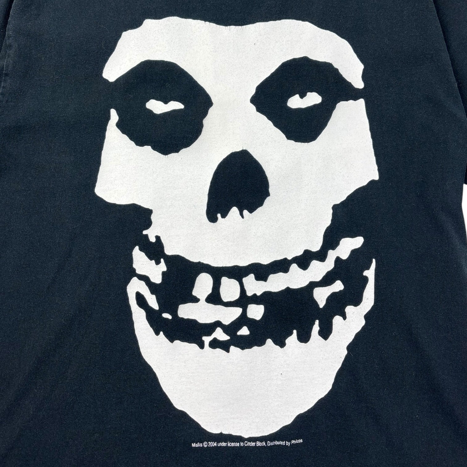 2004 Misfits Big Crimson Ghost T-Shirt Black