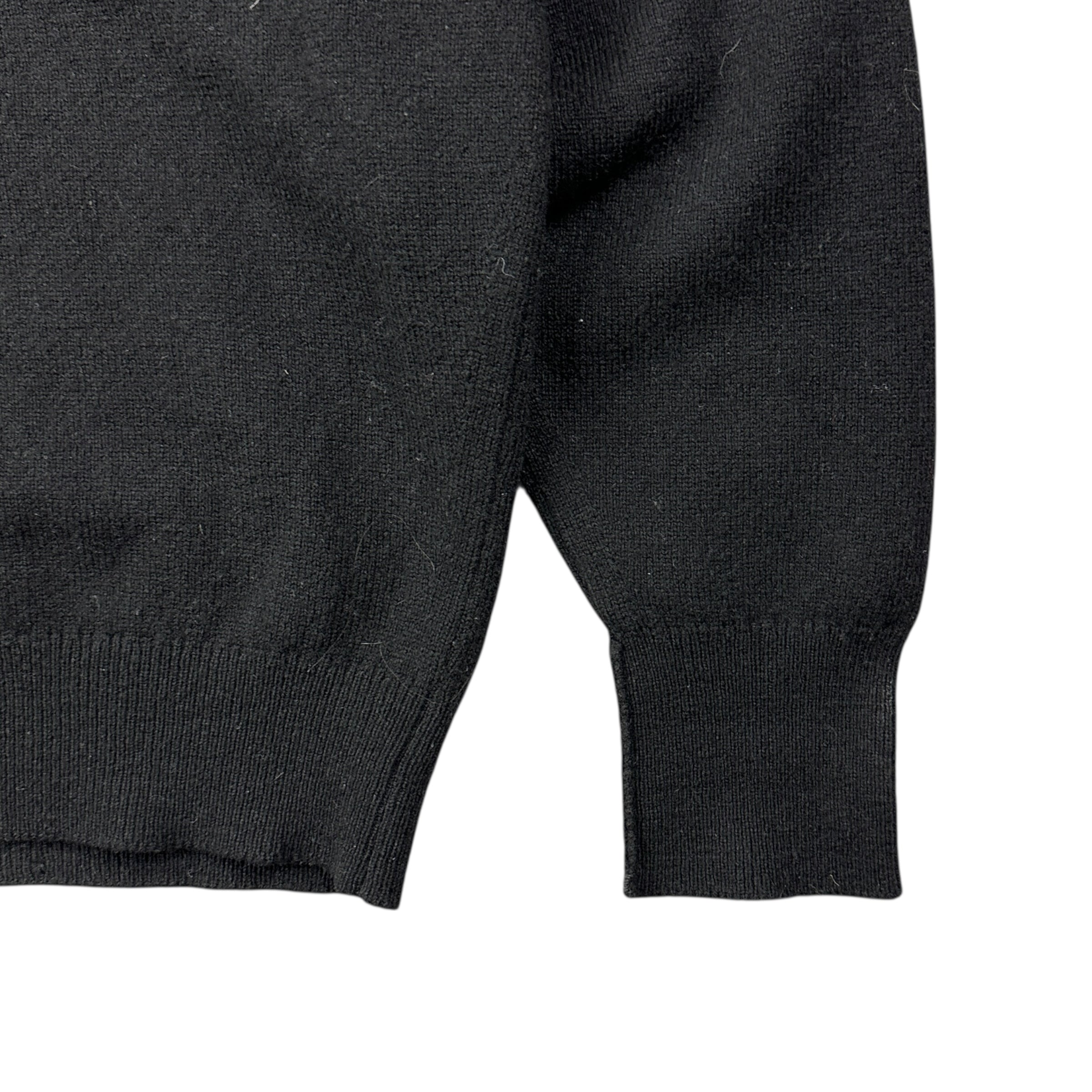 Vintage Burberrys London Knit Sweater Black