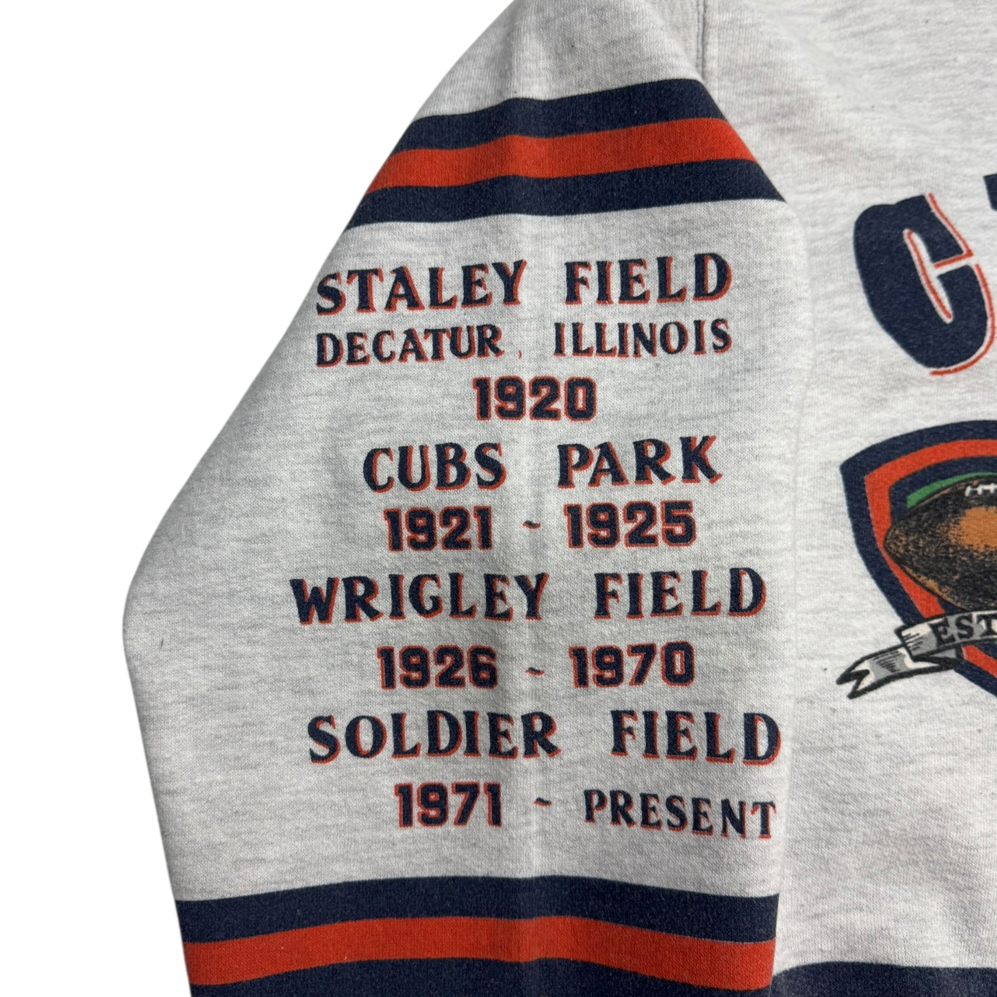 1990 Chicago Bears MLB World Champs AOP Crewneck