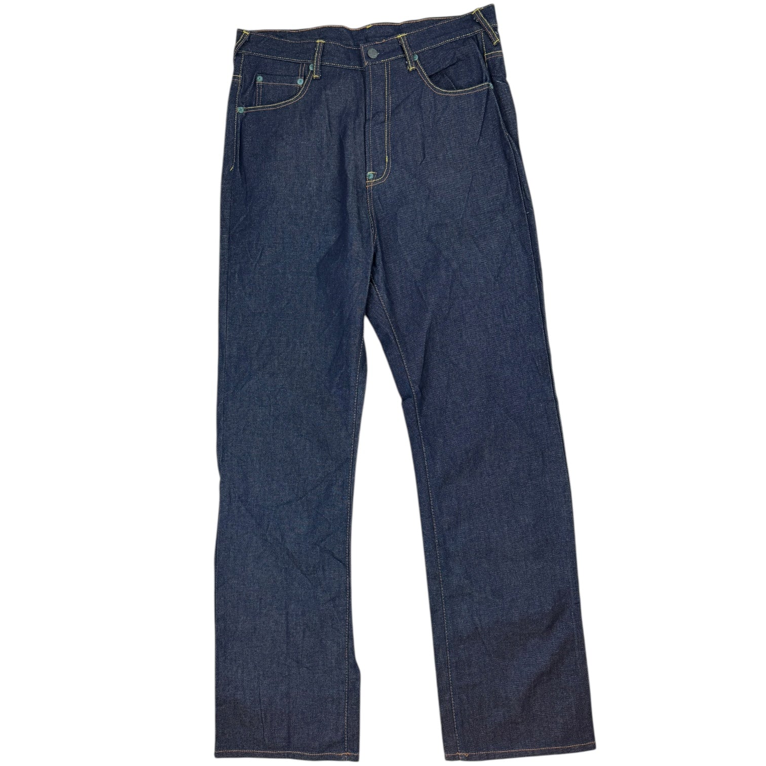 Vintage Evisu Diacock Denim Jeans Raw