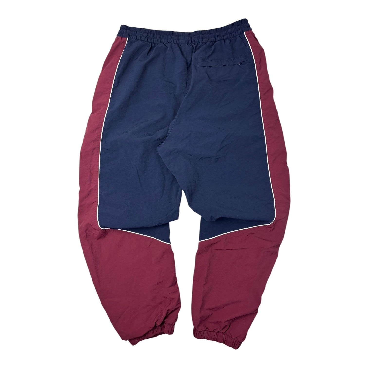 Palace x Gap Nylon Track Bottom Navy/Red