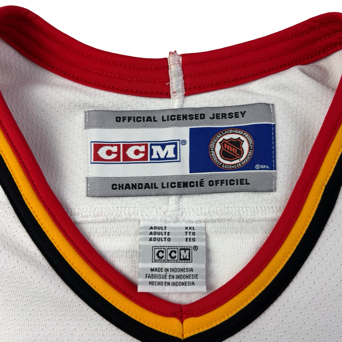 Vintage CCM Calgary Flames NHL Away Jersey