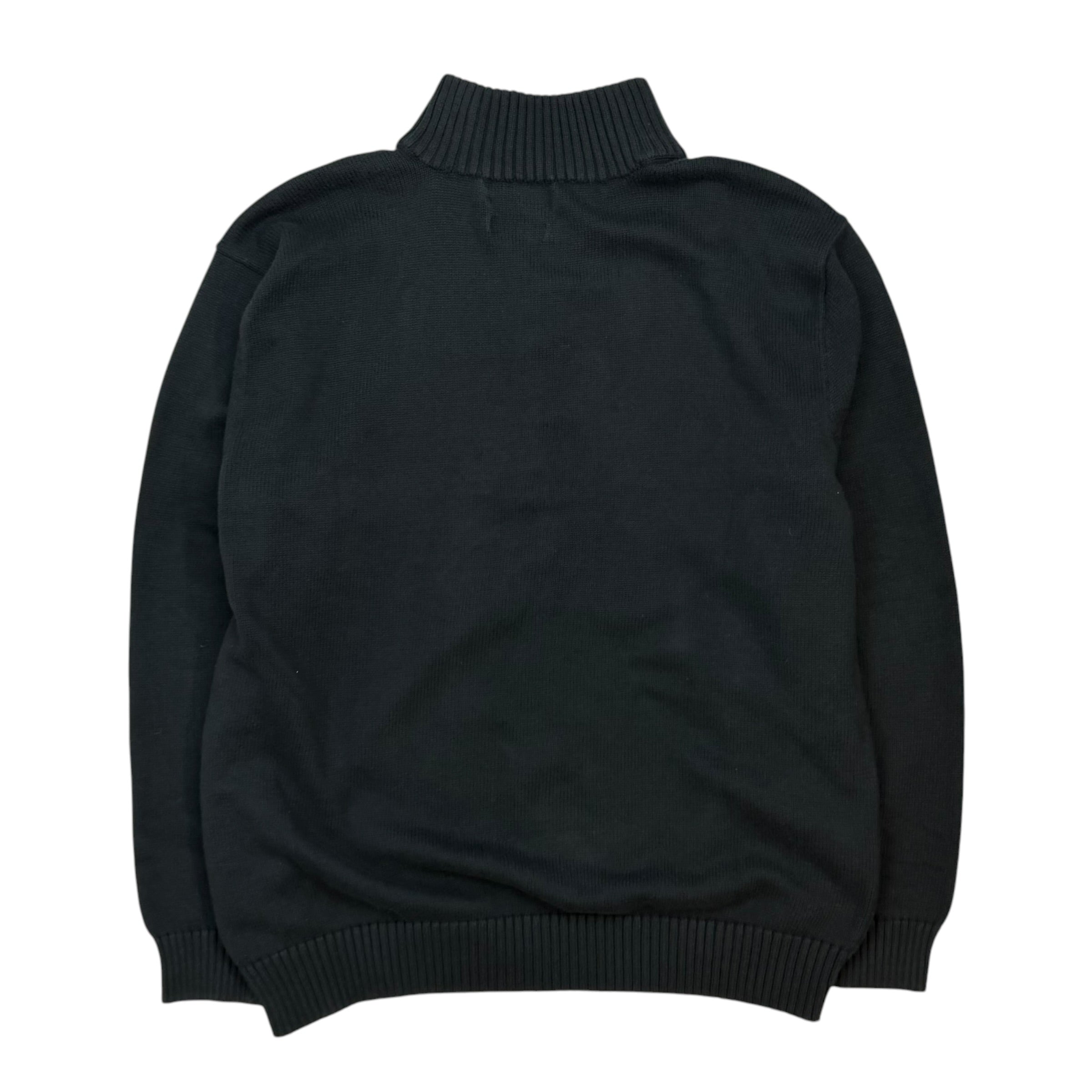 Vintage Polo Ralph Lauren Quarter Zip Black