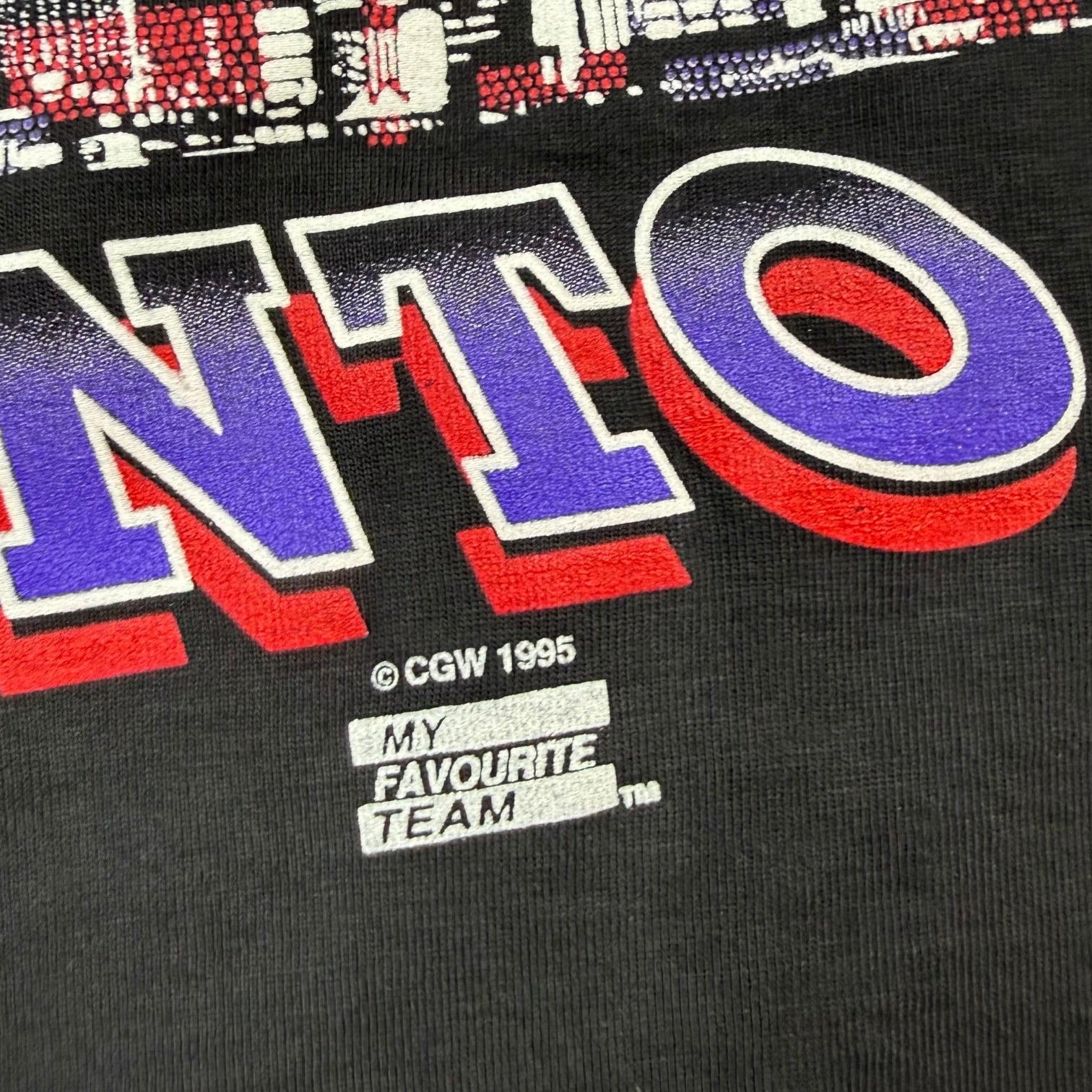 1996 Toronto Raptors Tee Black