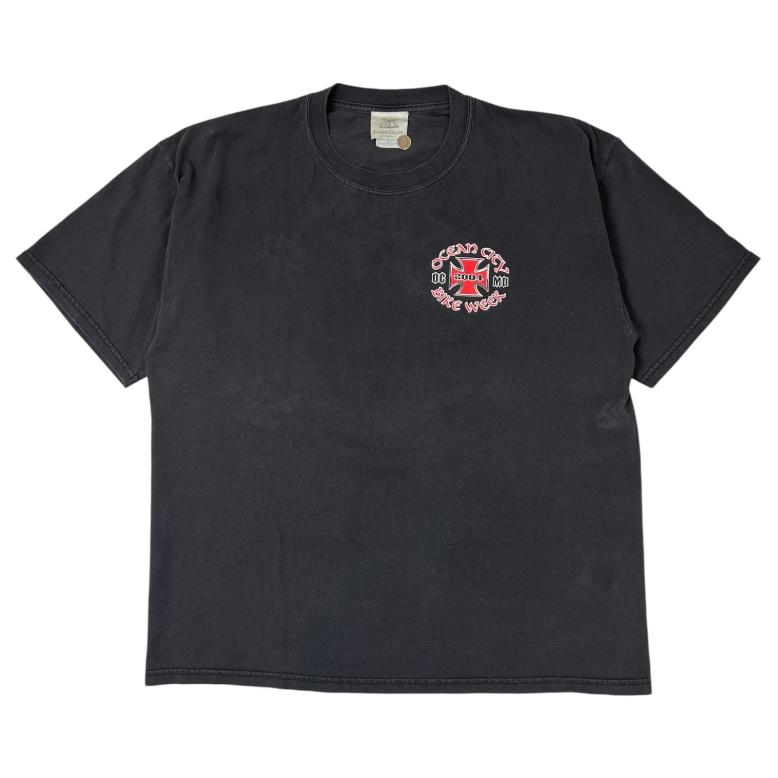 Vintage Ocean City Bike Week T-Shirt Black