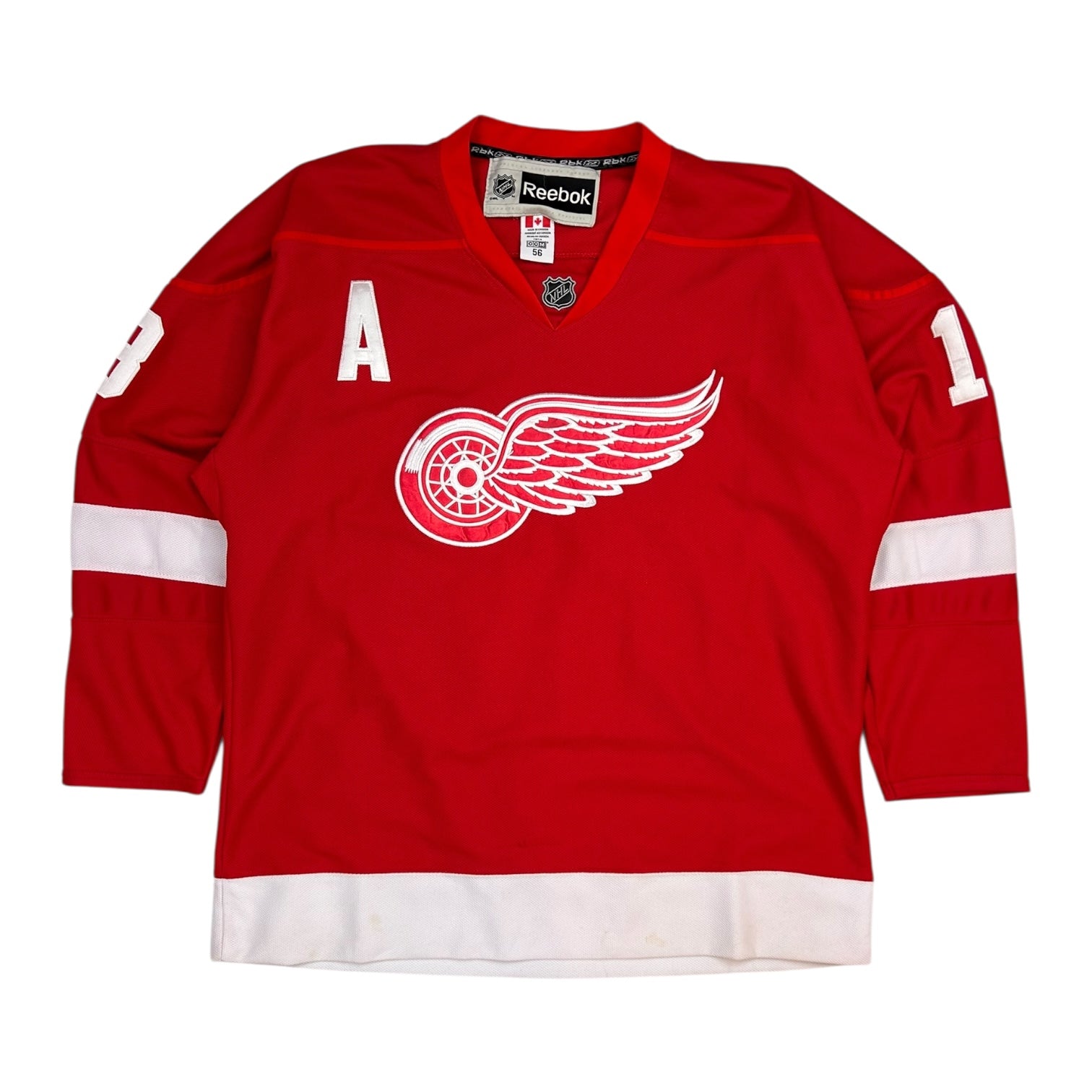Vintage Reebok Pavel Datsyuk Detroit Redwings Home Jersey Red/White