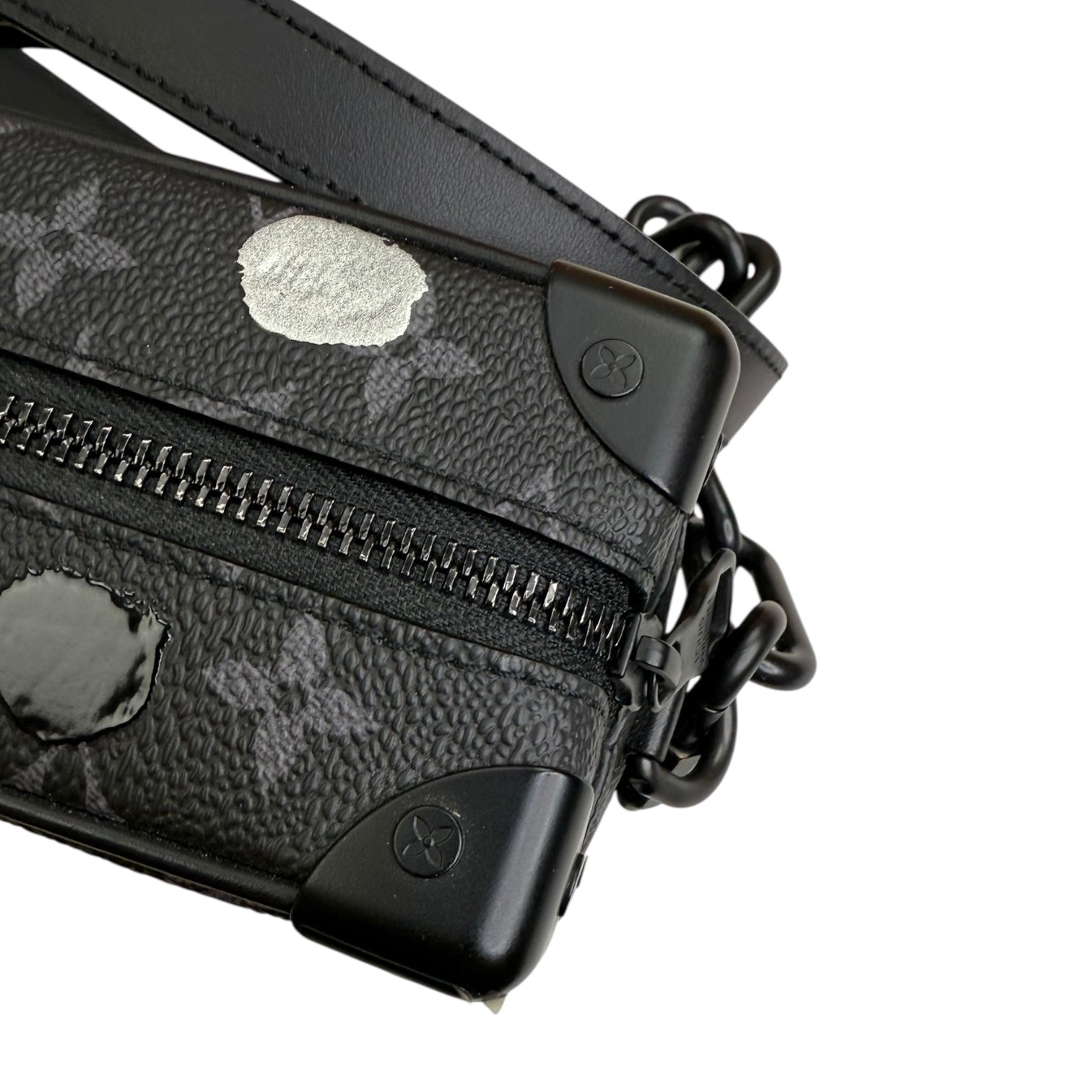 Louis Vuitton x Yayoi Kusama Mini Soft Trunk Black