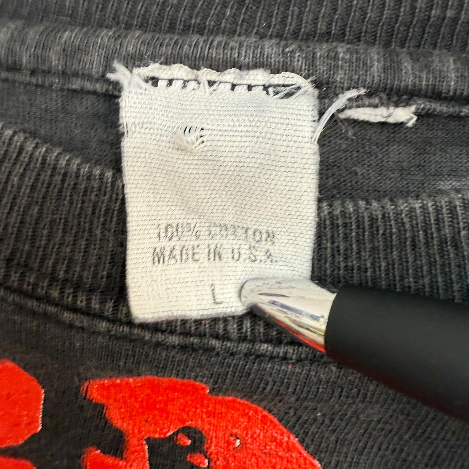 1992 Skid Row Scream Canada Tour Tee Black