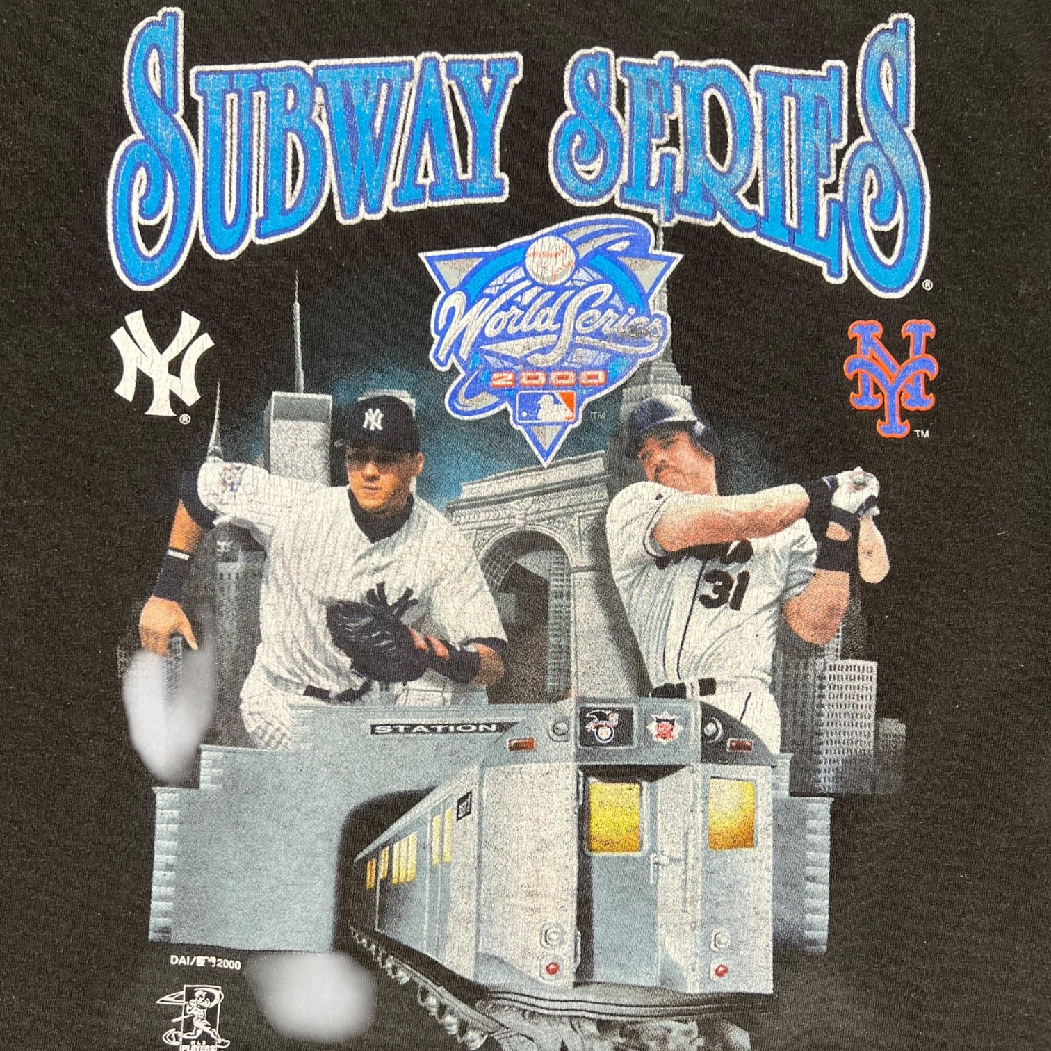 Vintage 2000 MLB “Subway Series” T-Shirt Black