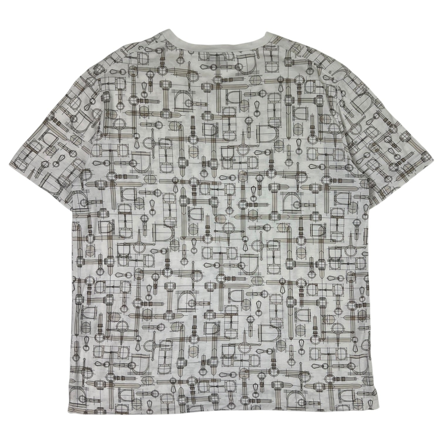 Hermès “Labyrinthe Equestre” Crewneck T-Shirt
