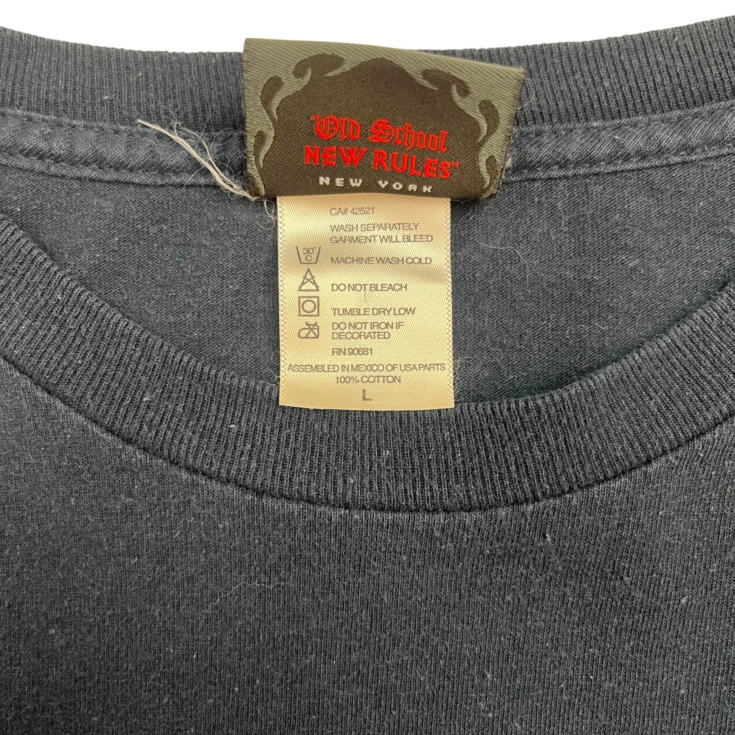 2004 Orange County Choppers Long Sleeve Tee Navy Blue