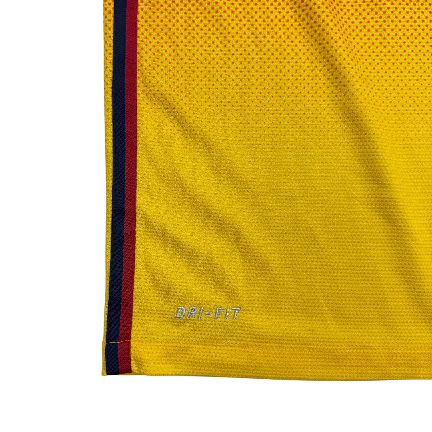 2012 Nike Barcelona Andrés Iniesta Away Jersey Orange/Yellow