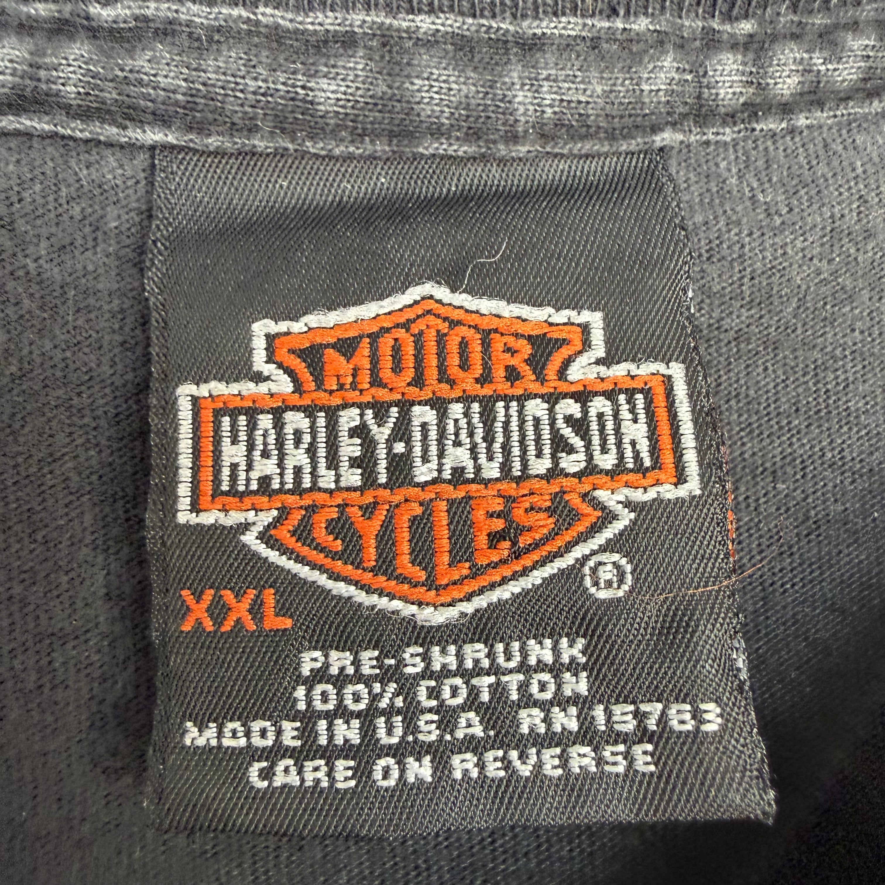 2000 Harley Davidson Calgary Rocky Mountains Tee Black