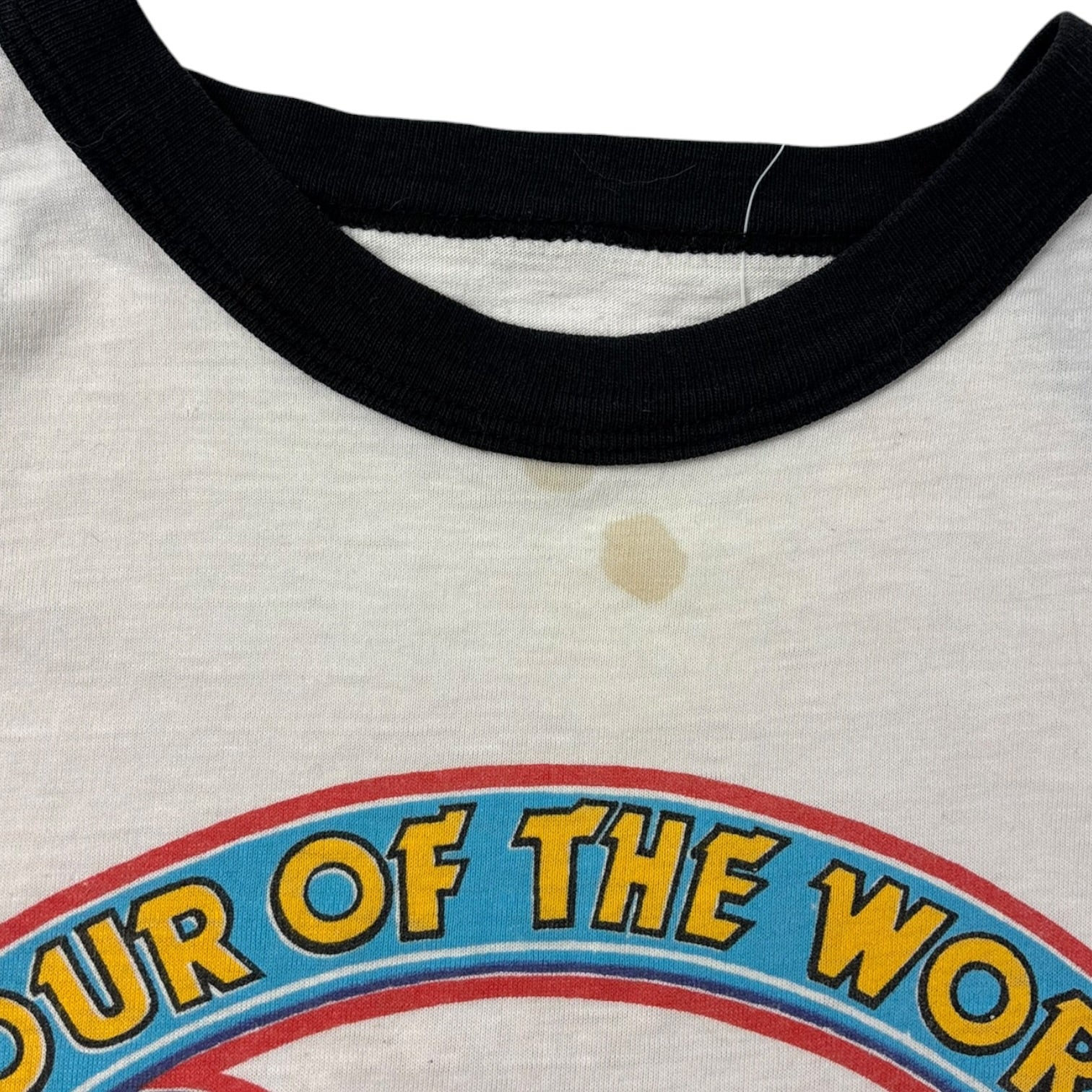 1984 Van Halen ‘Tour of the World’ L/S T-Shirt Black/White