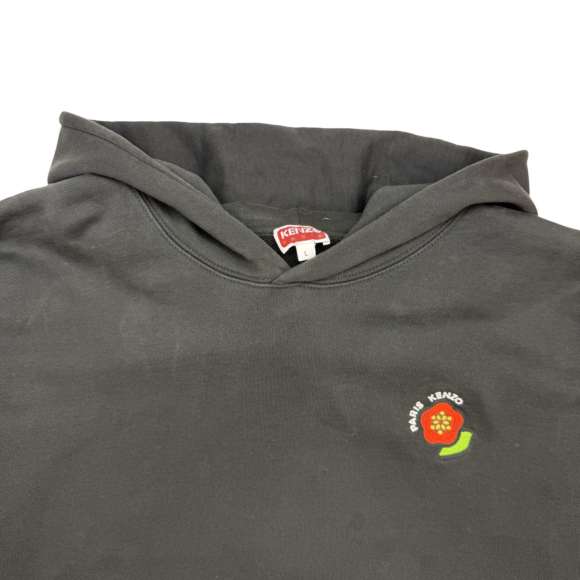 Kenzo Boke Flower Hoodie Black