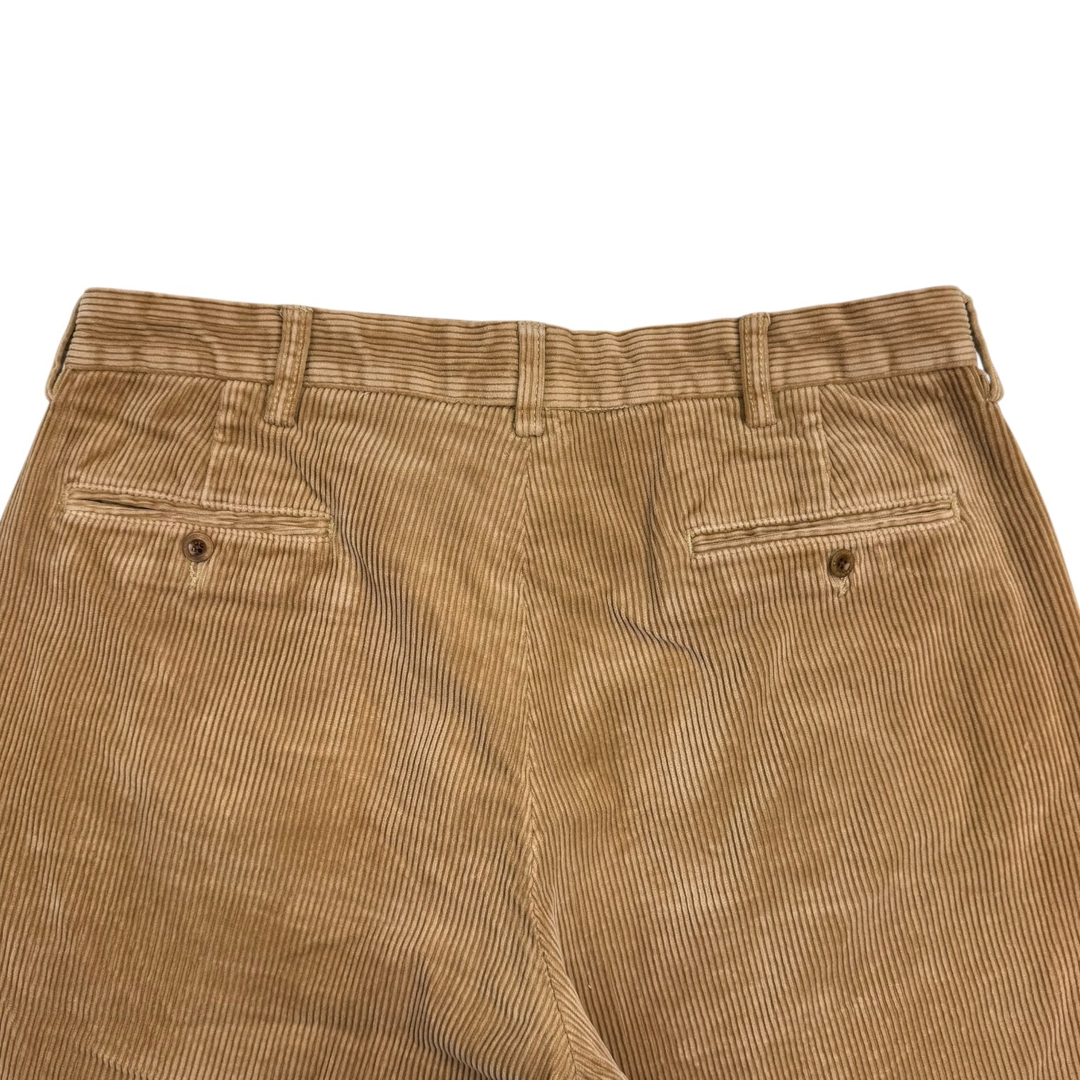 Vintage Polo Ralph Lauren Preston Corduroy Pant Dark Tan