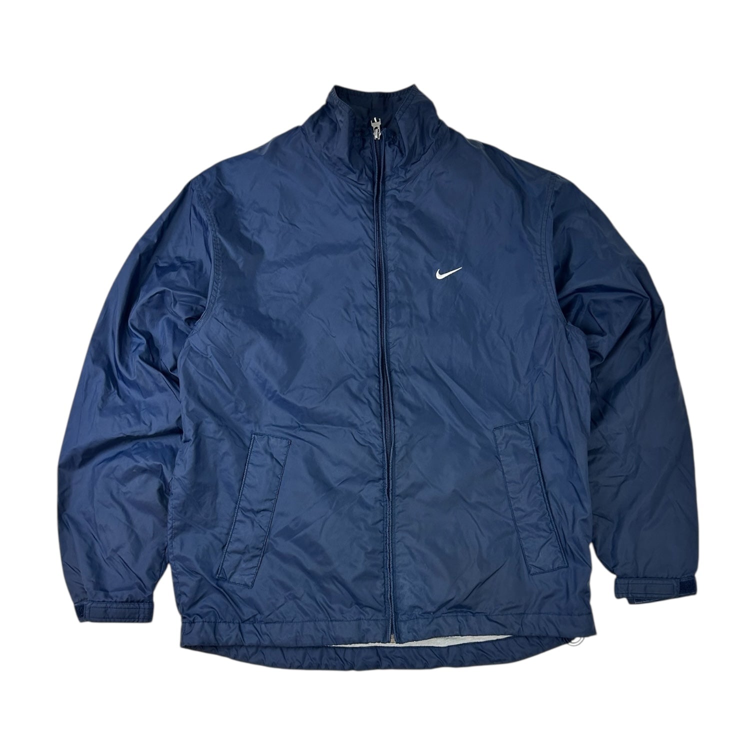 Vintage Nike Swoosh Nylon Olympic Jacket Navy