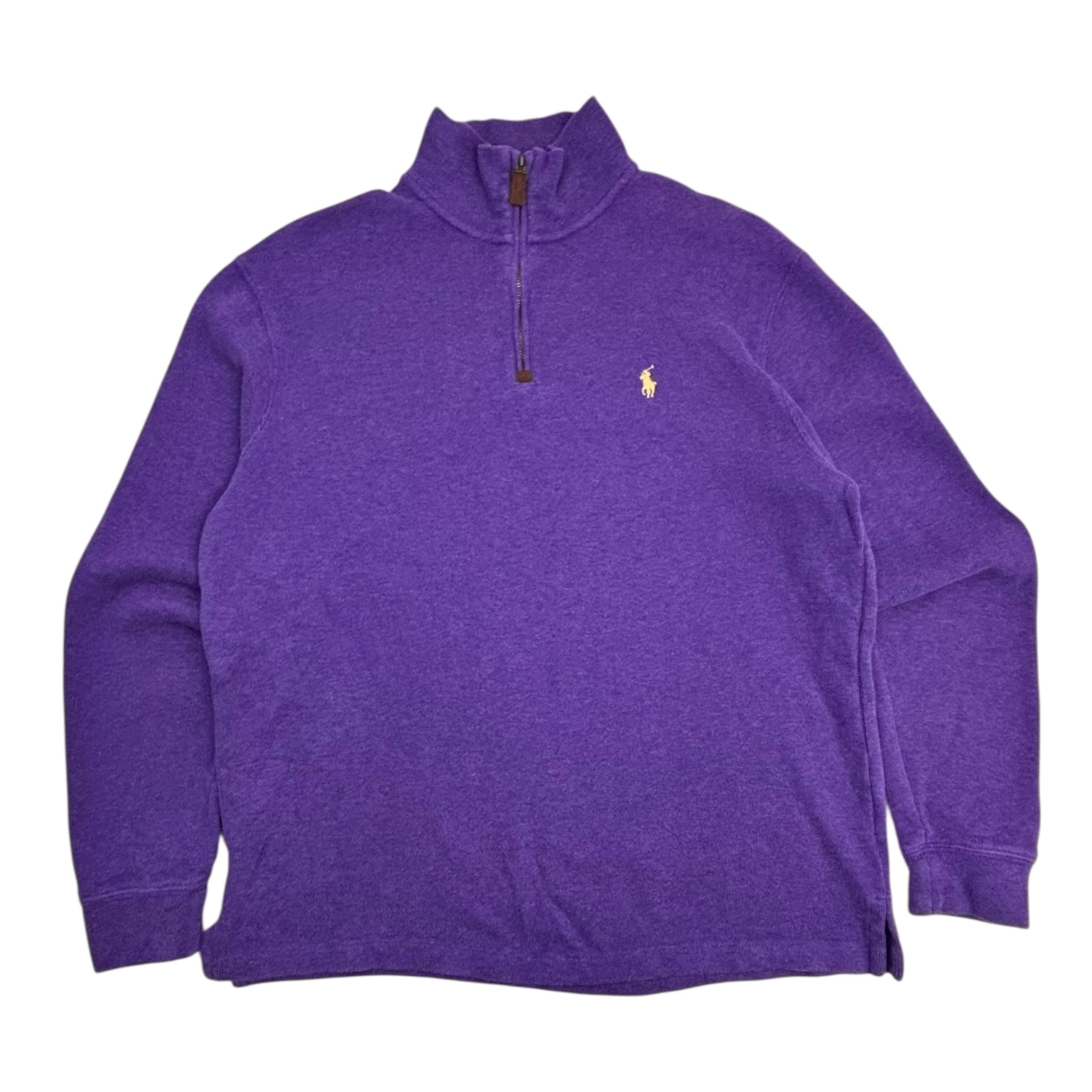 Polo Ralph Lauren Quarter Zip Sweater Purple