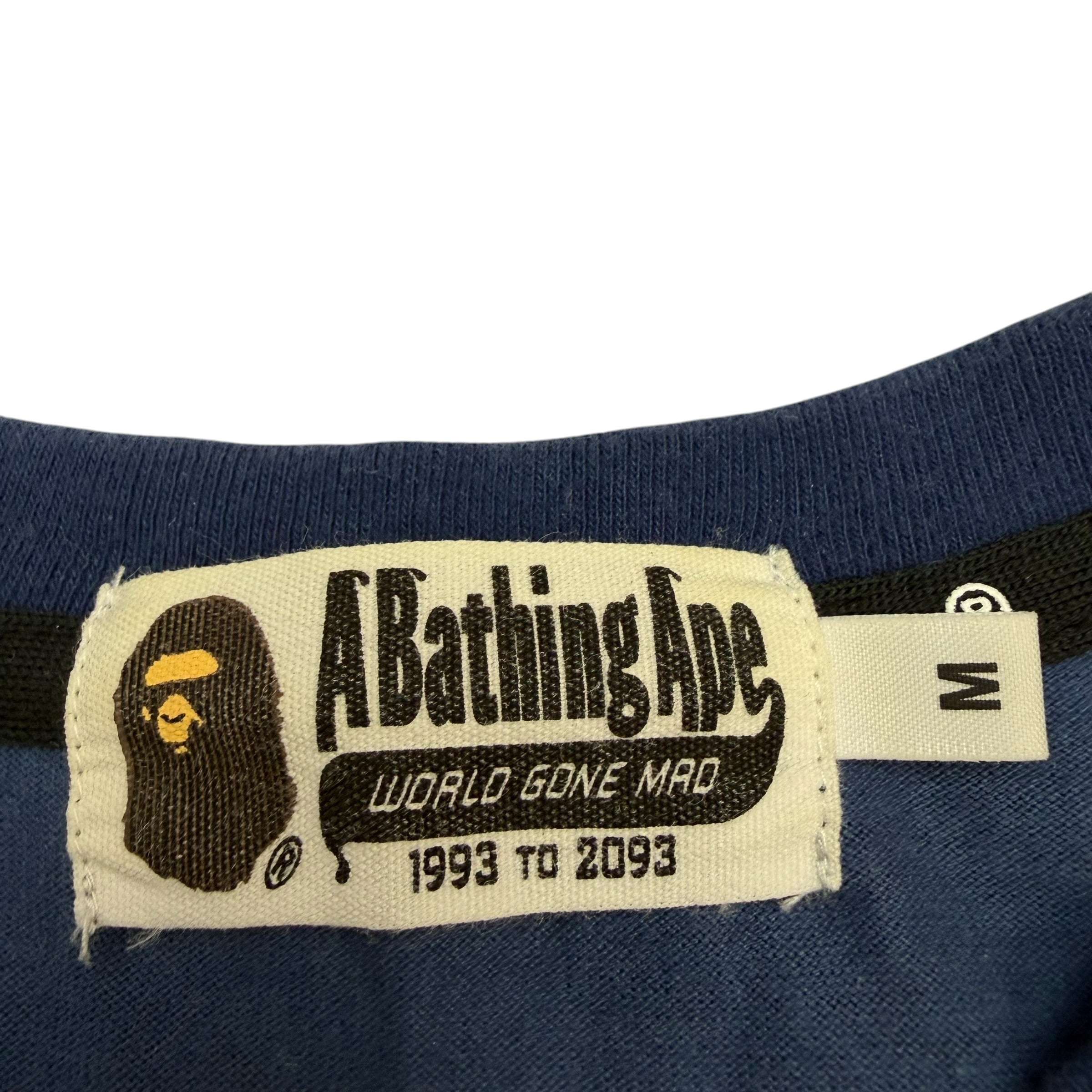 Bape Color Camo Shark Tee Blue