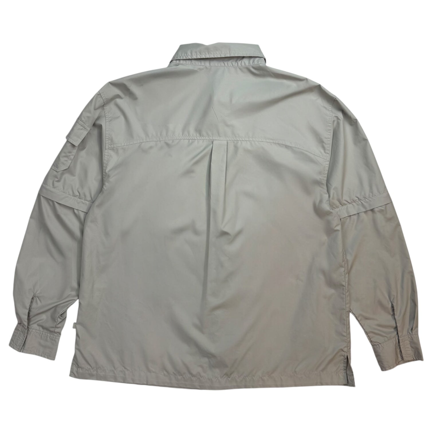 Vintage Nike ACG Removable Sleeve Button Up Shirt Tan