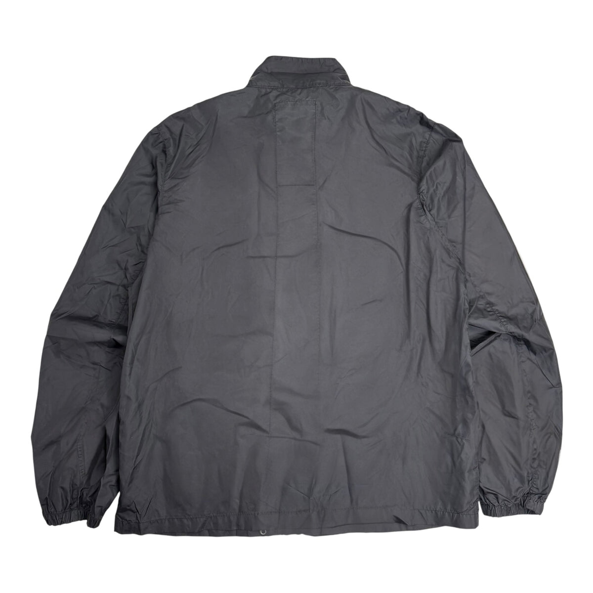 Stussy Snap Button Coach Zip Up Jacket Black