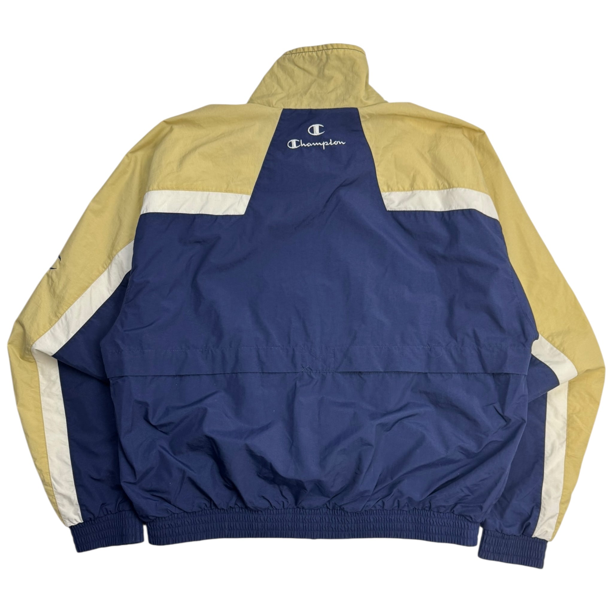 Vintage Champion Windbreaker Tan/Navy