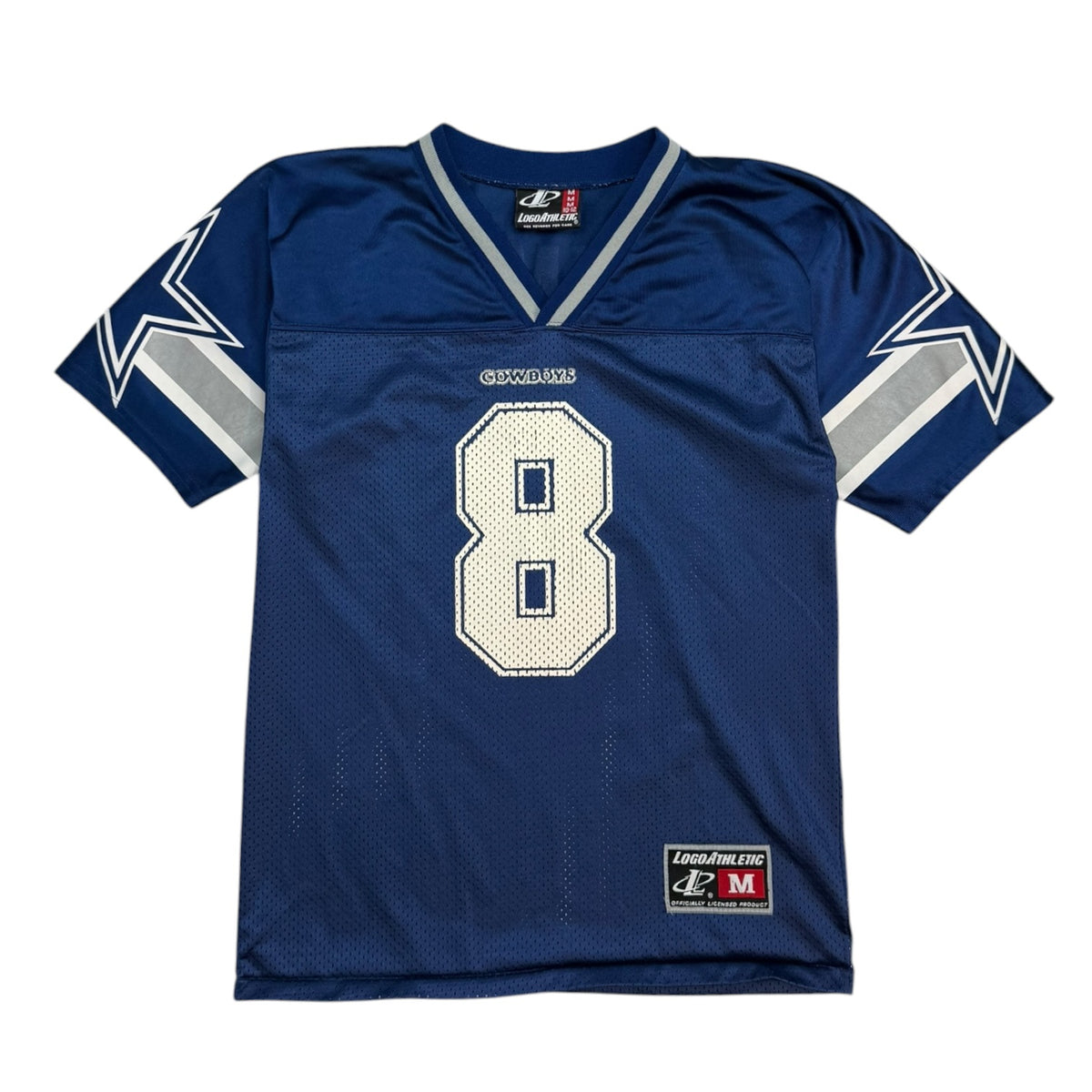 Vintage Logo Athletics Youth Dallas Cowboys Troy Aikman Jersey Blue