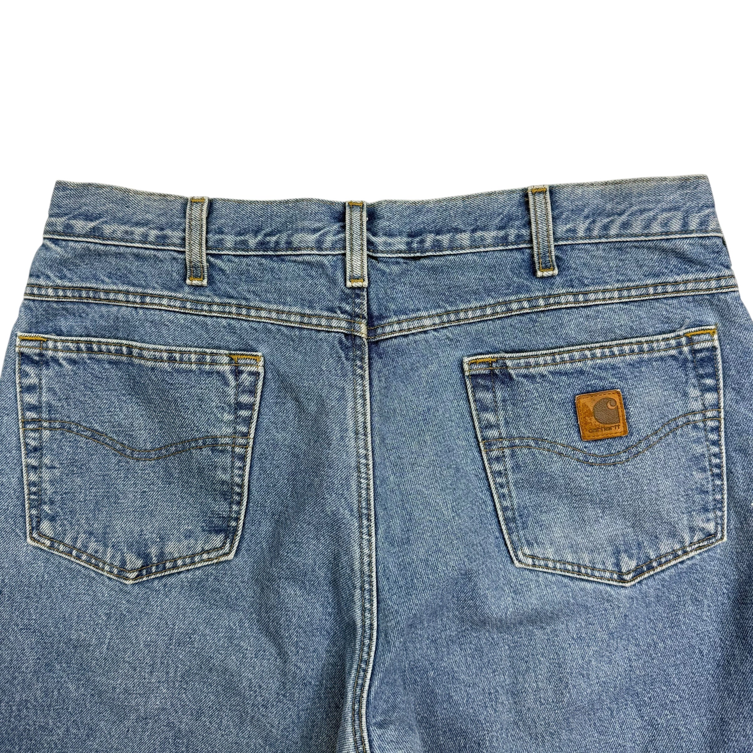 Vintage Carhartt Denim Pants Stone Wash