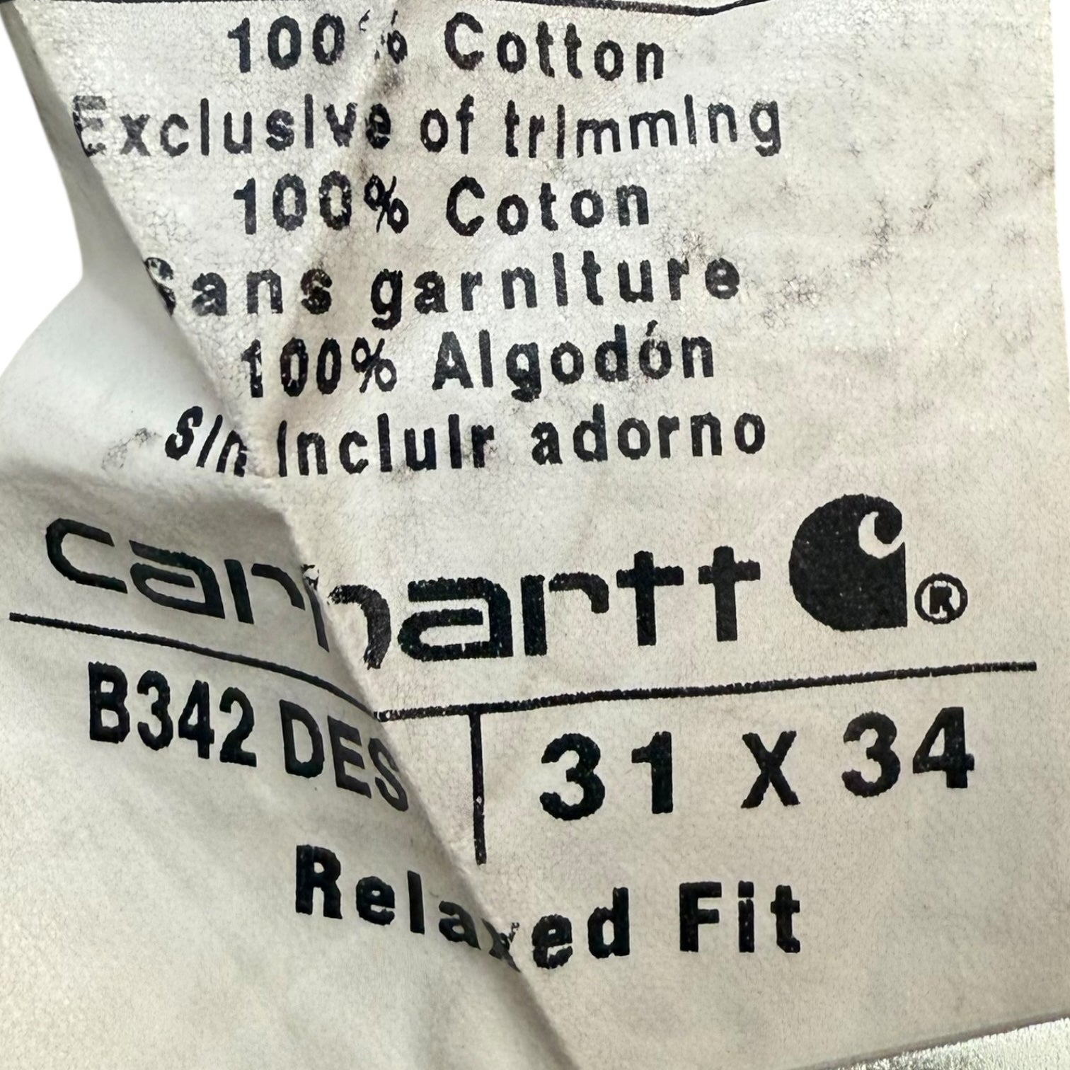 Vintage Carhartt Cargo Pants Desert Tan