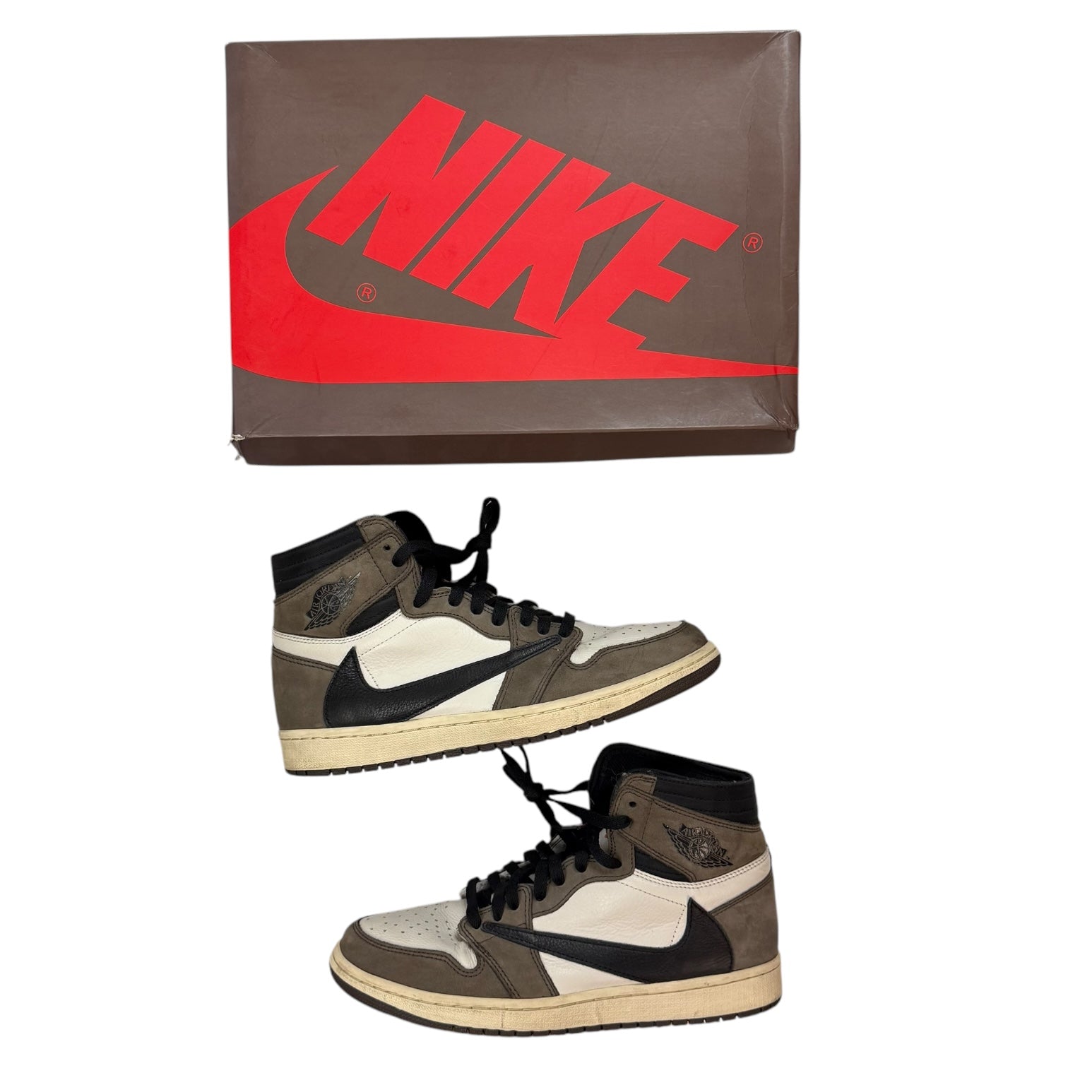 Jordan 1 Retro High OG SP Travis Scott Mocha (Used)