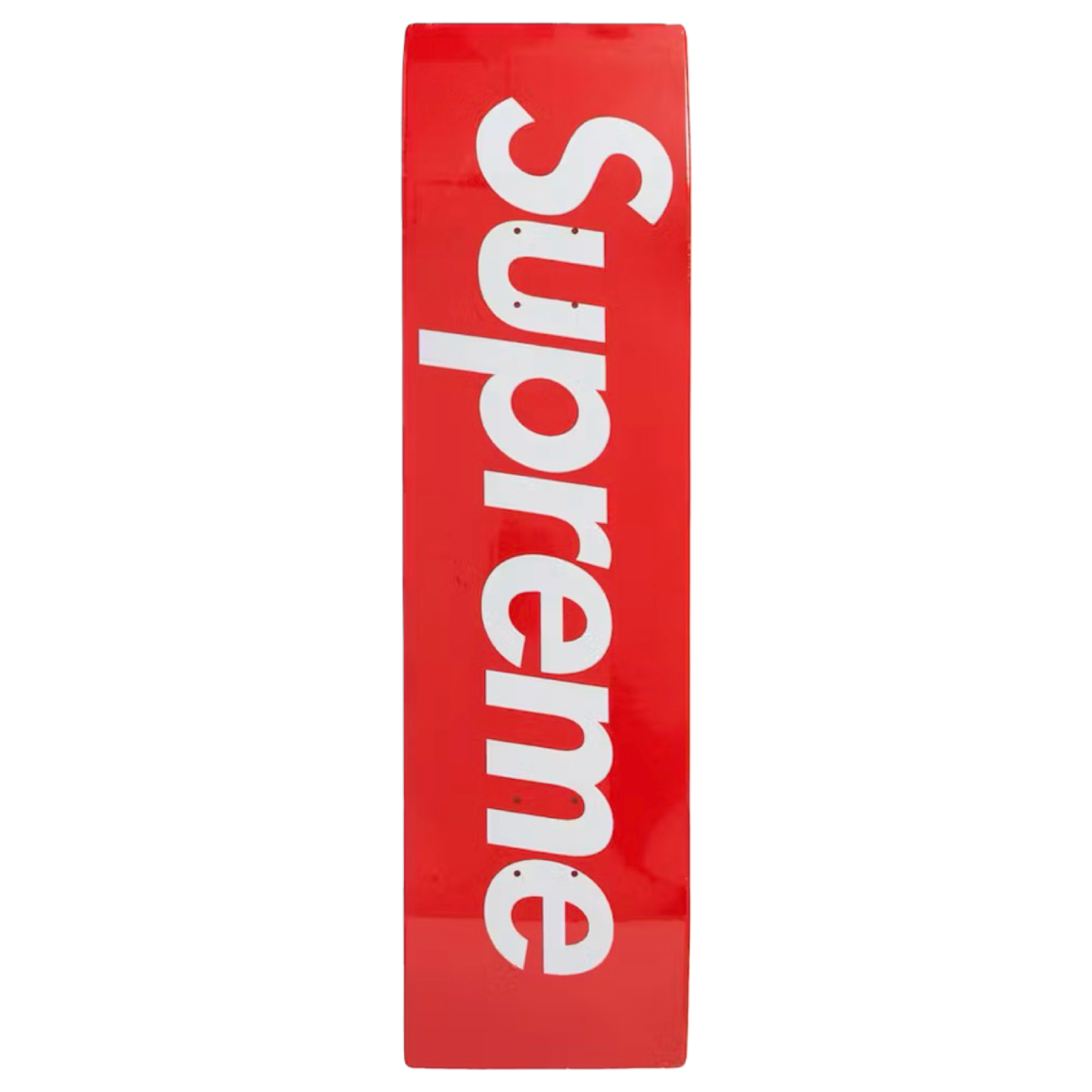Supreme Uncut Box Logo Skateboard Deck Red