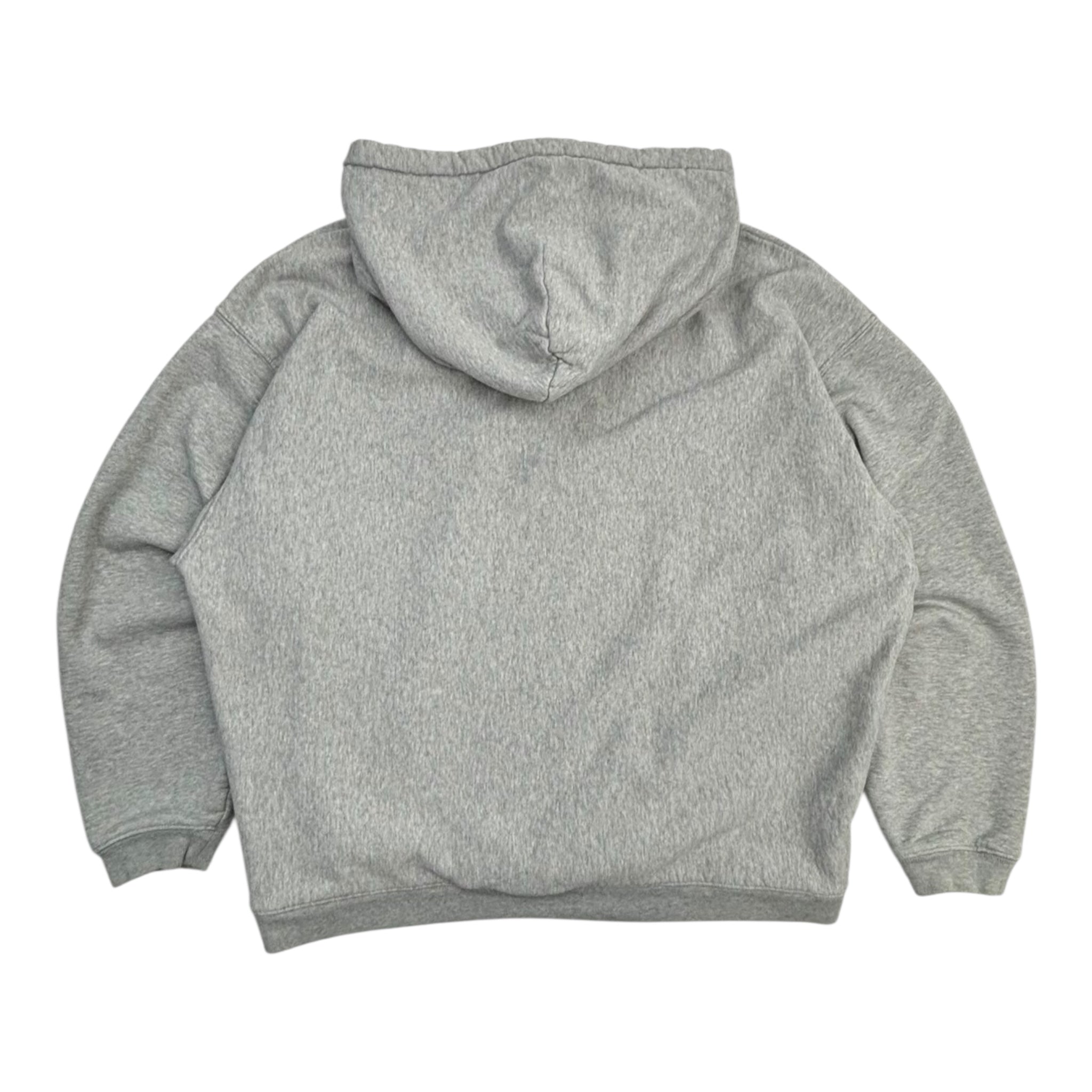 Stussy Relaxed Oversized Hoodie Grey Heather