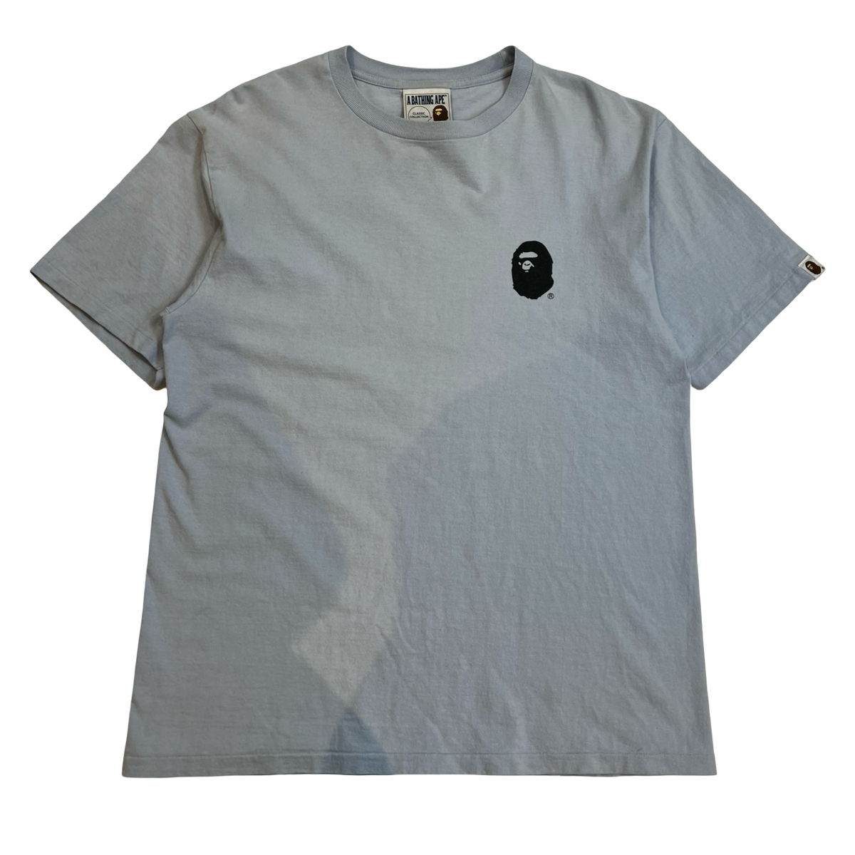 A Bathing Ape Made By General Japan Culture Lettered T-Shirt Blue