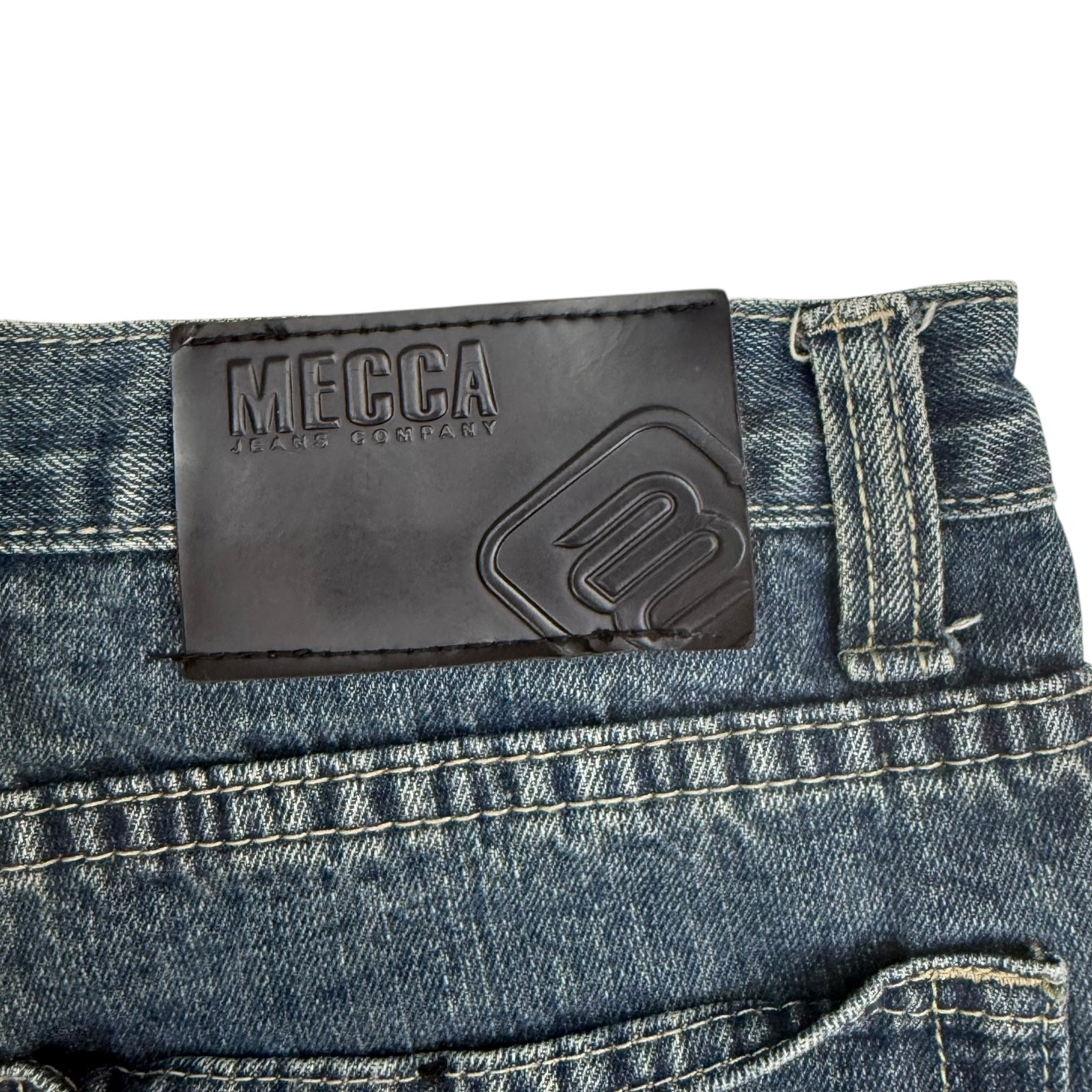 Vintage Mecca Jeans Company Denim Pants Medium Wash