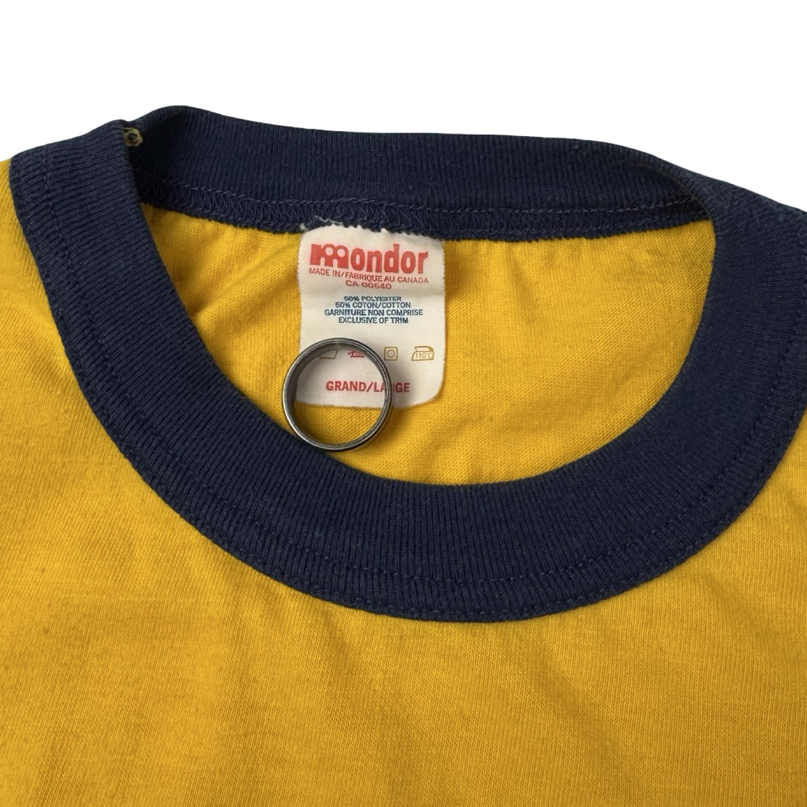 Vintage Elementary School ‘Learn To Think’ Ringer T-Shirt