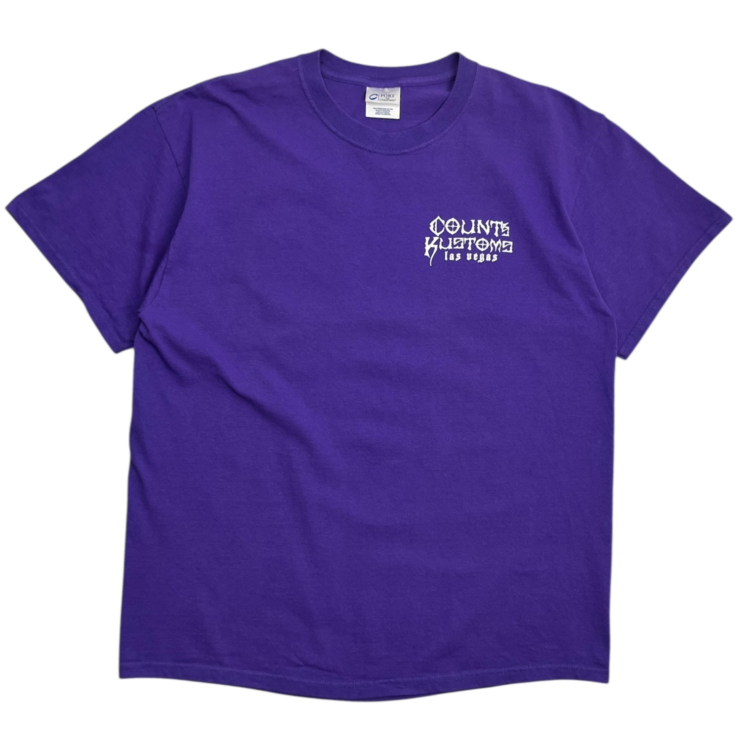 Vintage Y2K Counts Kustoms Las Vegas Tee Purple