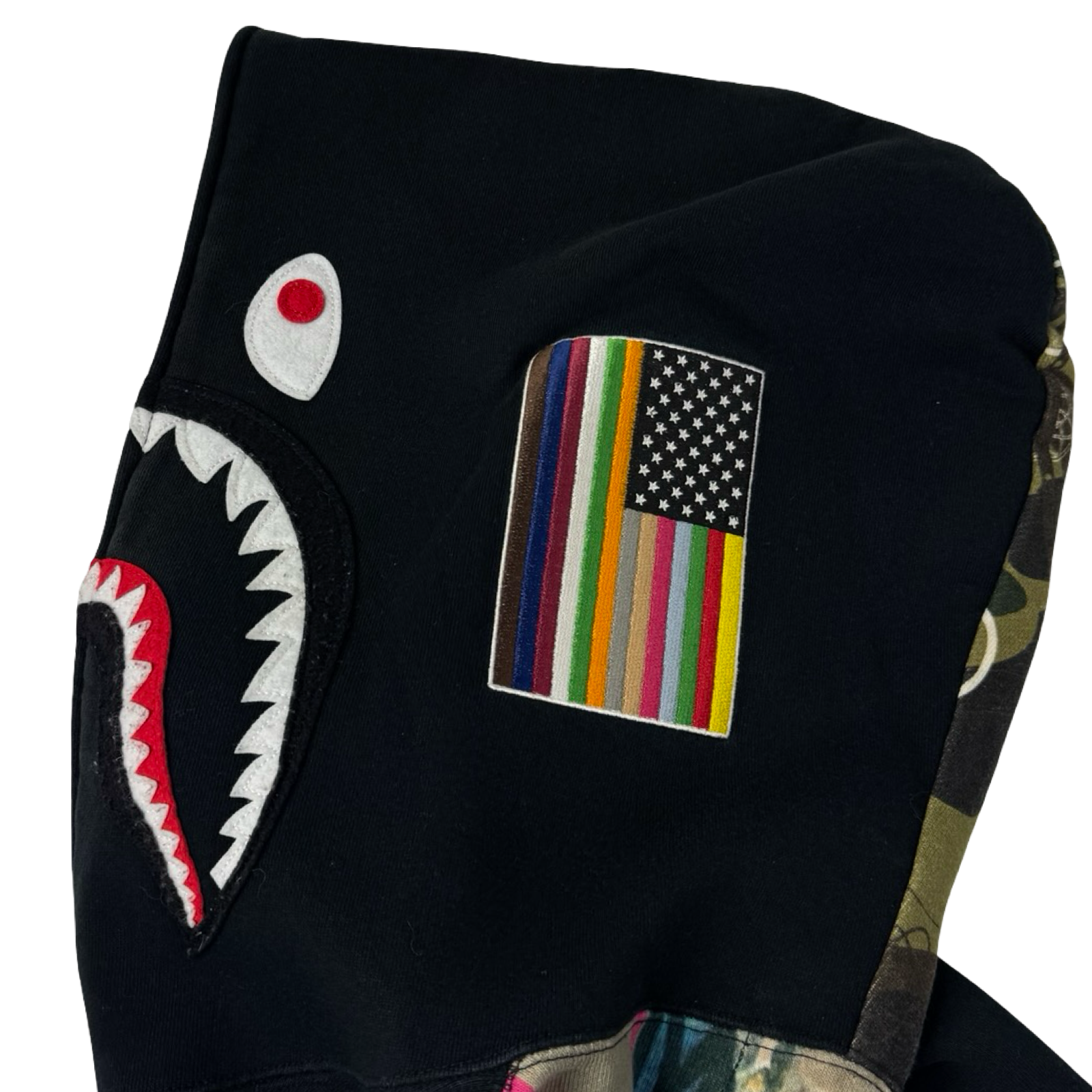 BAPE x Futura Shark Full-Zip Hoodie