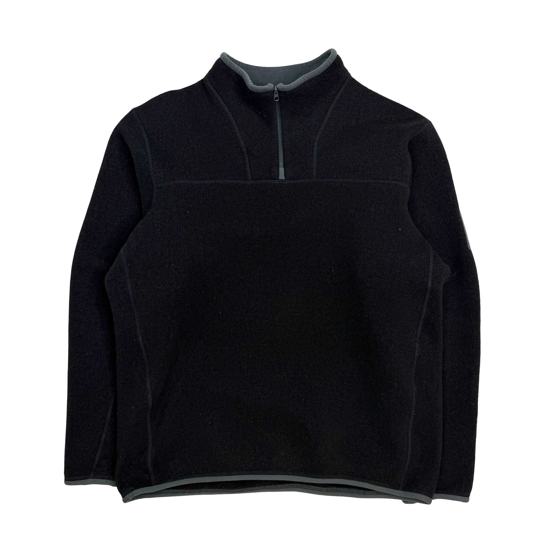 Vintage Arcteryx Fleece Quarter Zip Black